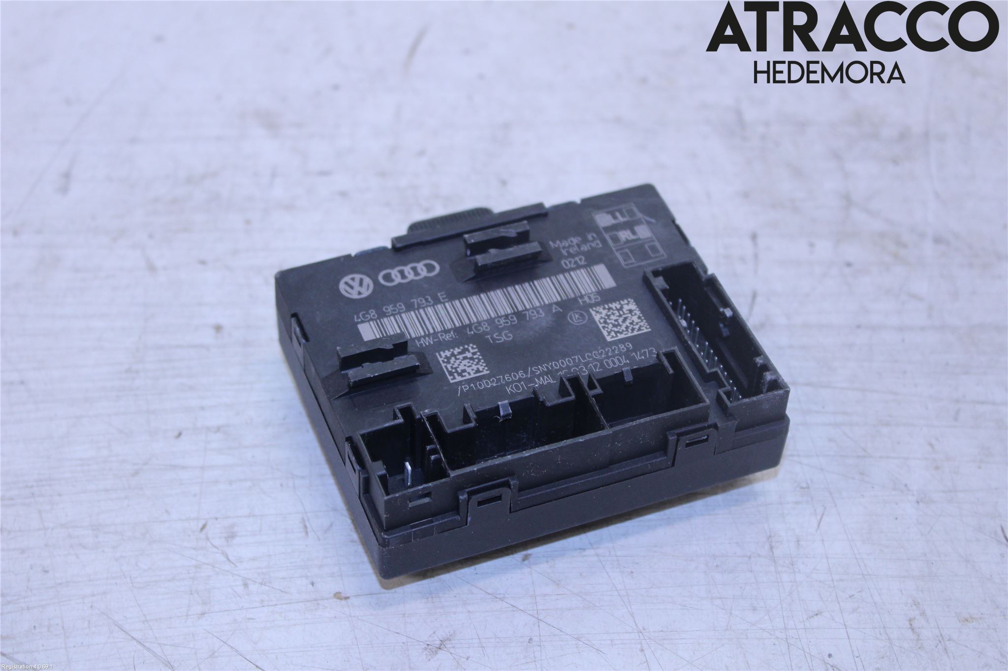 Audi A7/S7 4G 11-17 Styrenhet Dörr