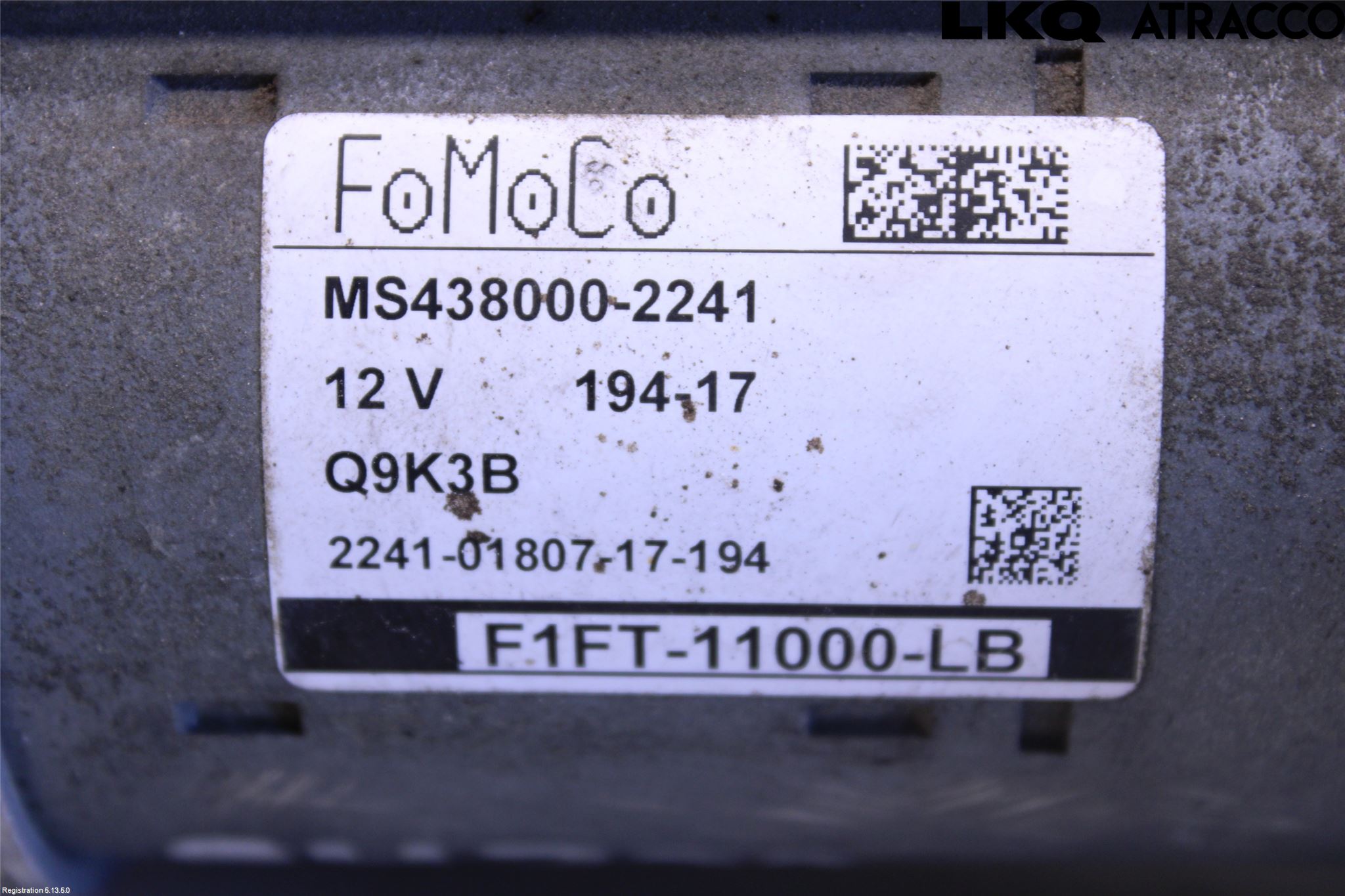 Ford TRANSIT/TOURNEO CONNECT 13-22 Startmotor Diesel