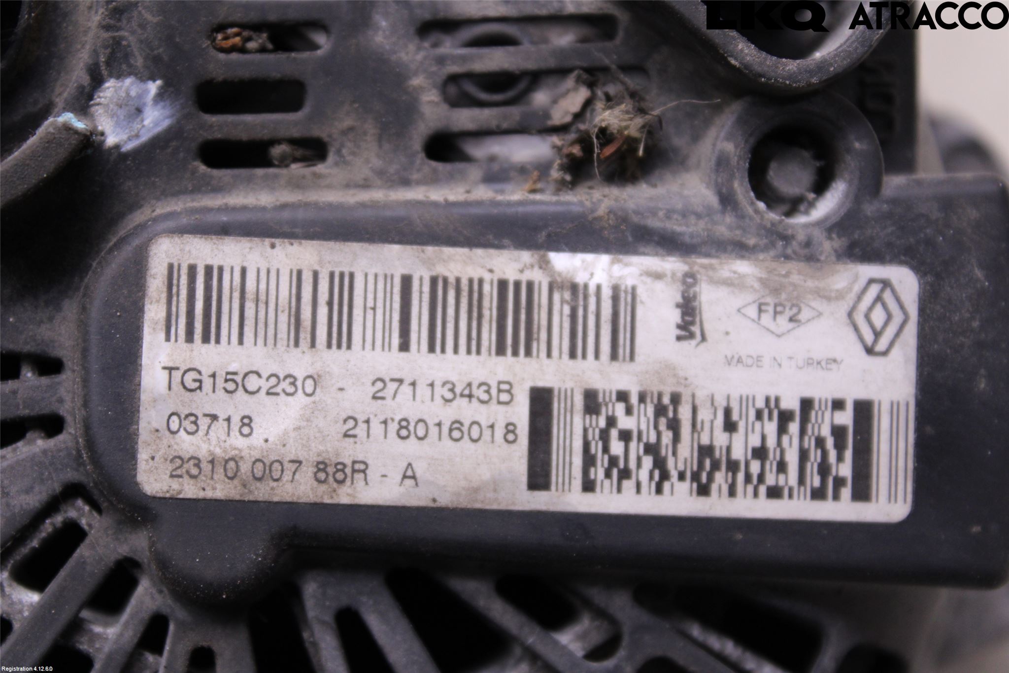 Dacia DUSTER 10-17 Generator