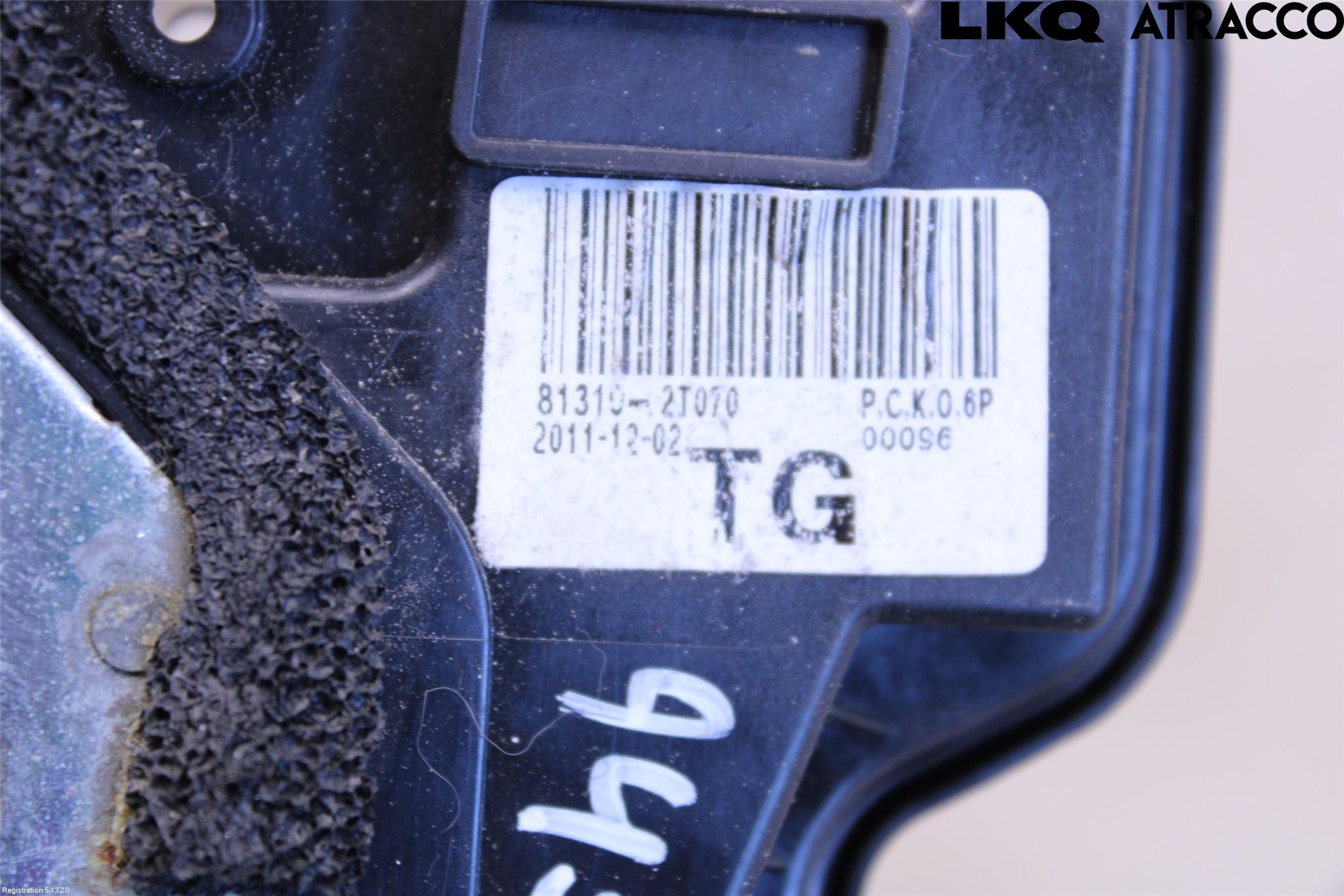 Kia OPTIMA 00-15 Låskista-Dörrlås