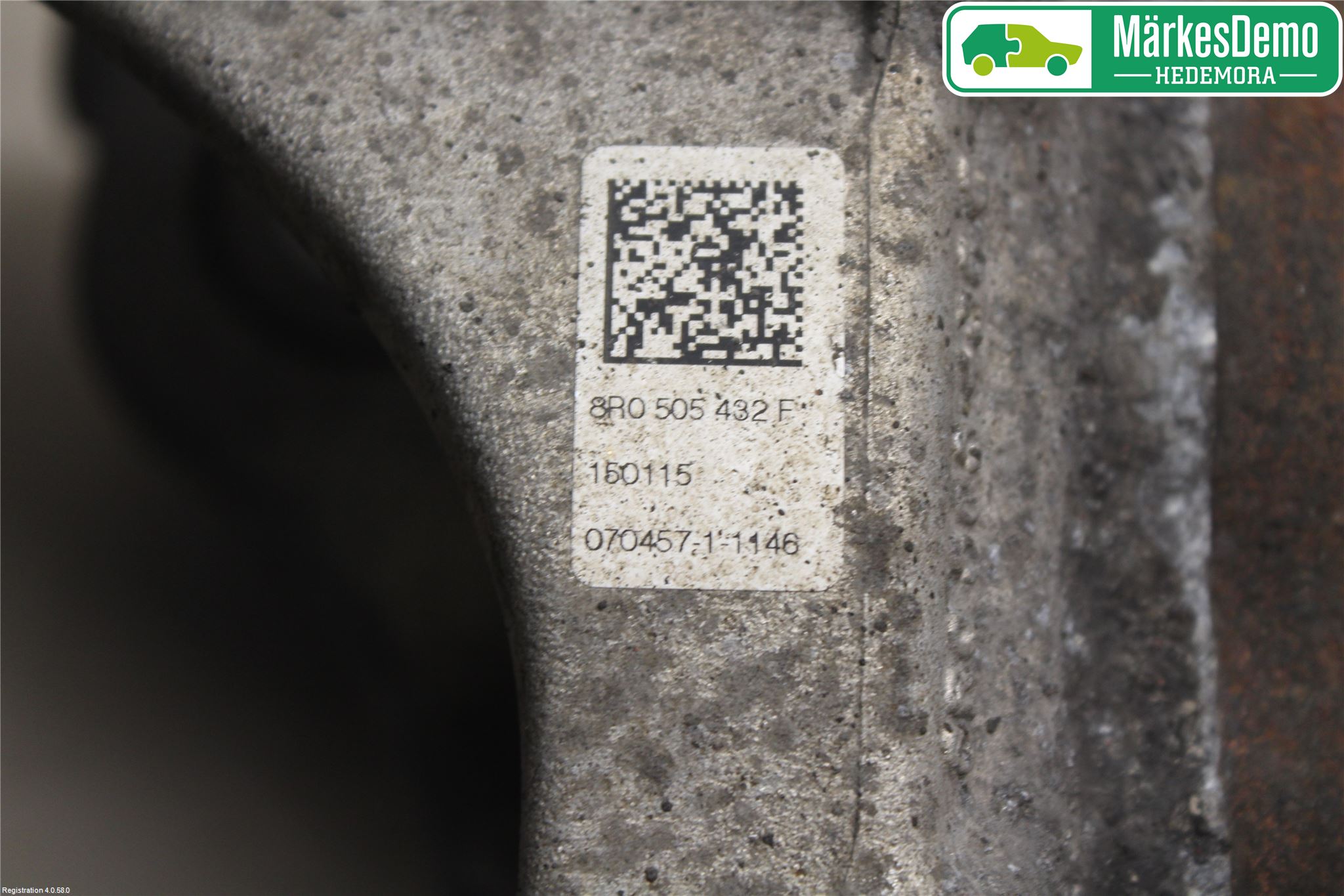 Audi A6 ALLROAD 12-18 Hjullagerhus Bak Hö