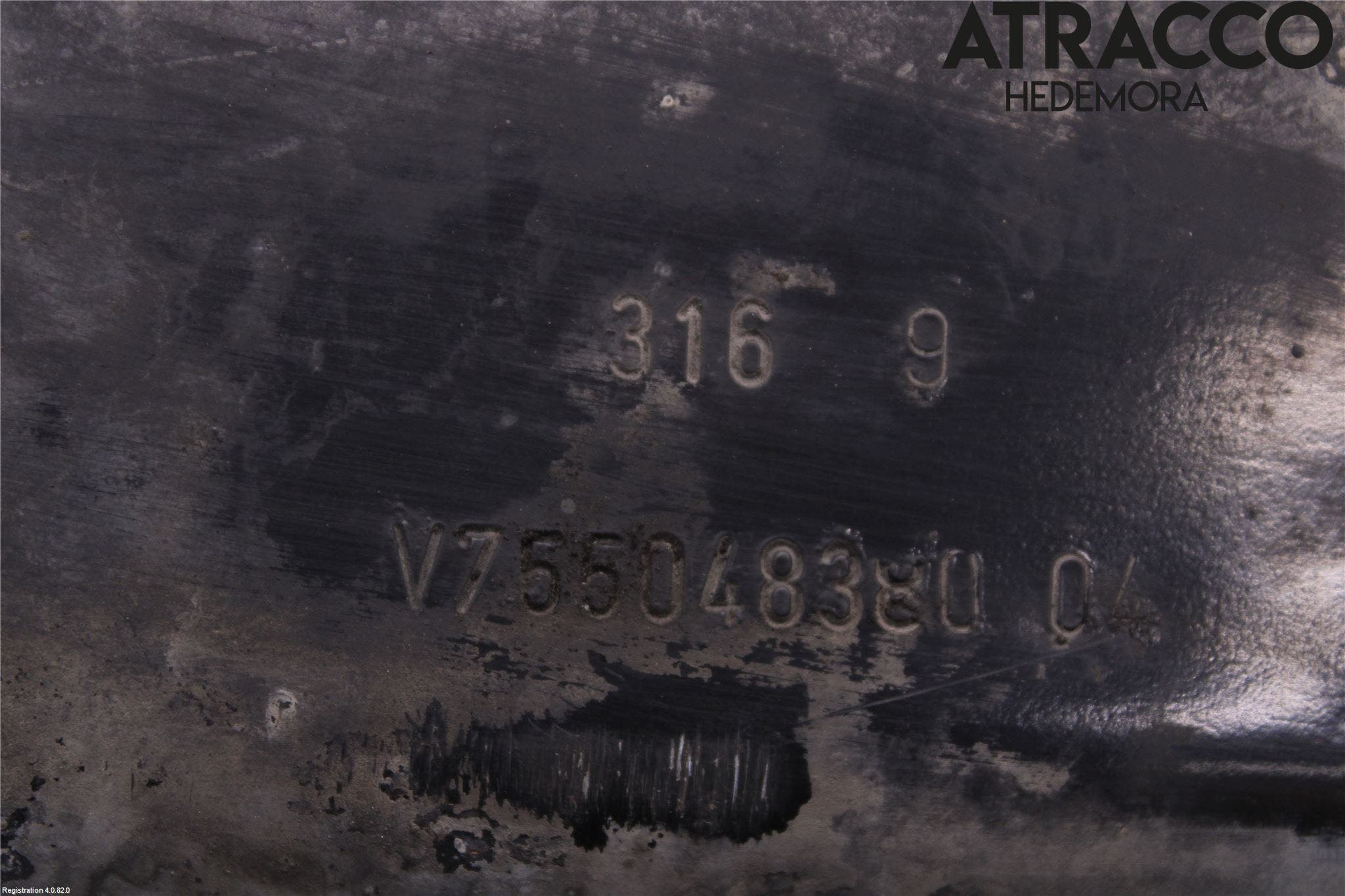 Peugeot 3008 09-16 Oljetråg