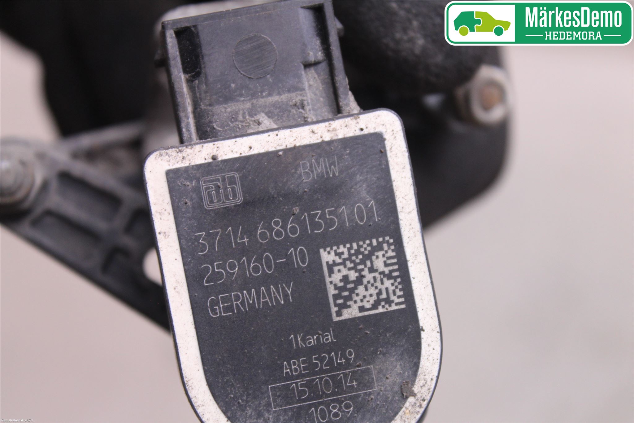 BMW 5 GT F07 09-17 Lastavkänningsdon