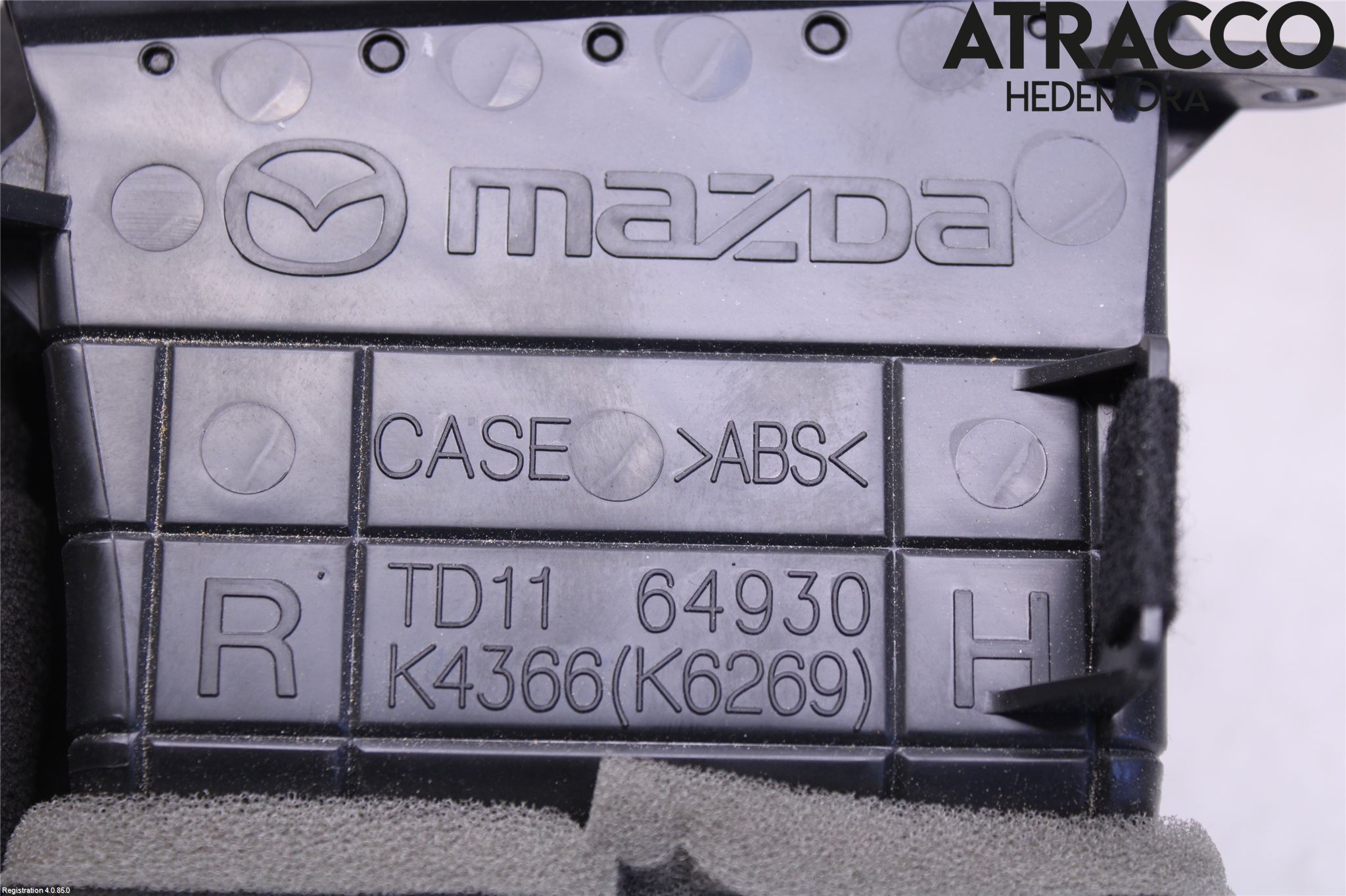 Mazda CX-9 Defrosterkanal-Munstycke