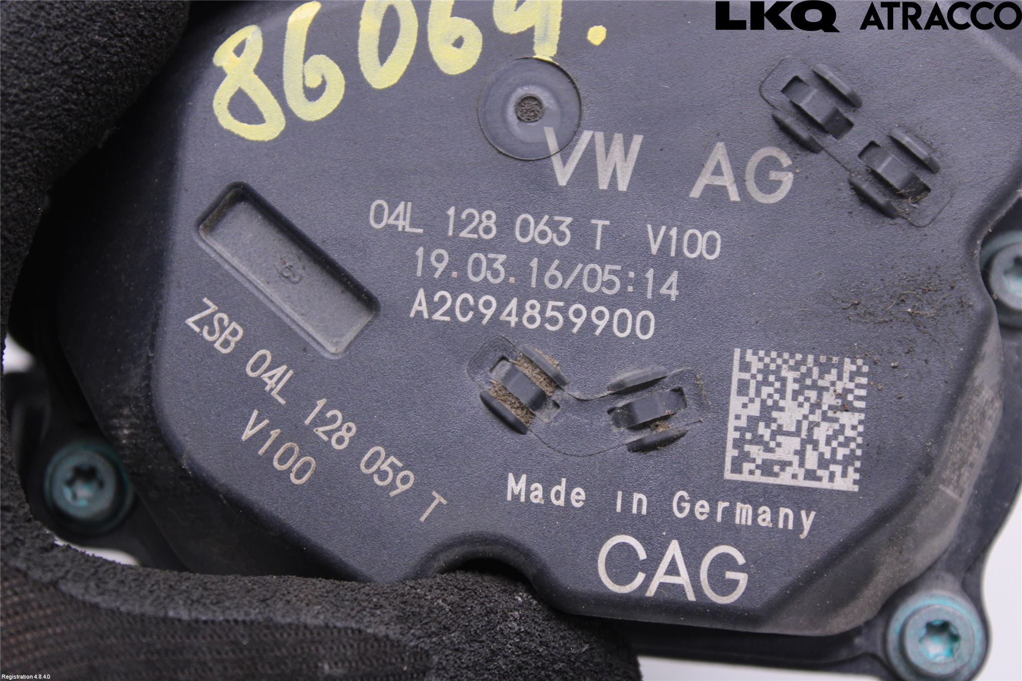 Audi A3/S3 8V 13-20 Injspjällhus