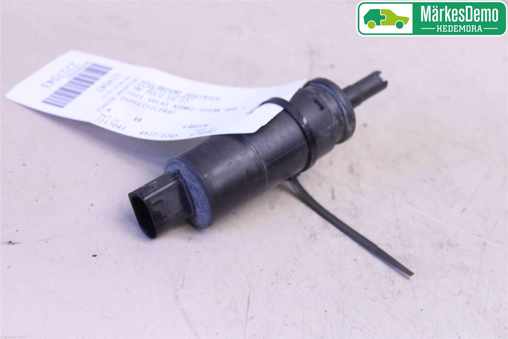 Volkswagen VW POLO 10-17 Spolarpump Högtryck