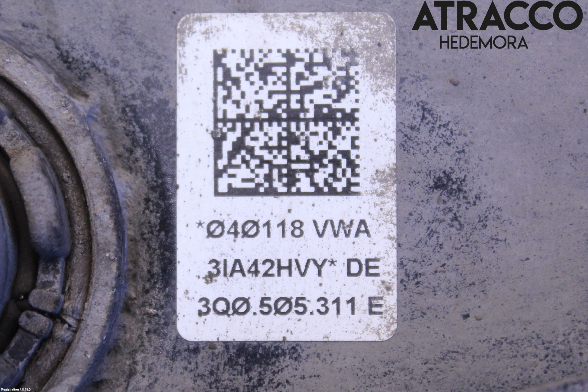 Skoda SUPERB 16-24 Bärarm Bak Höger