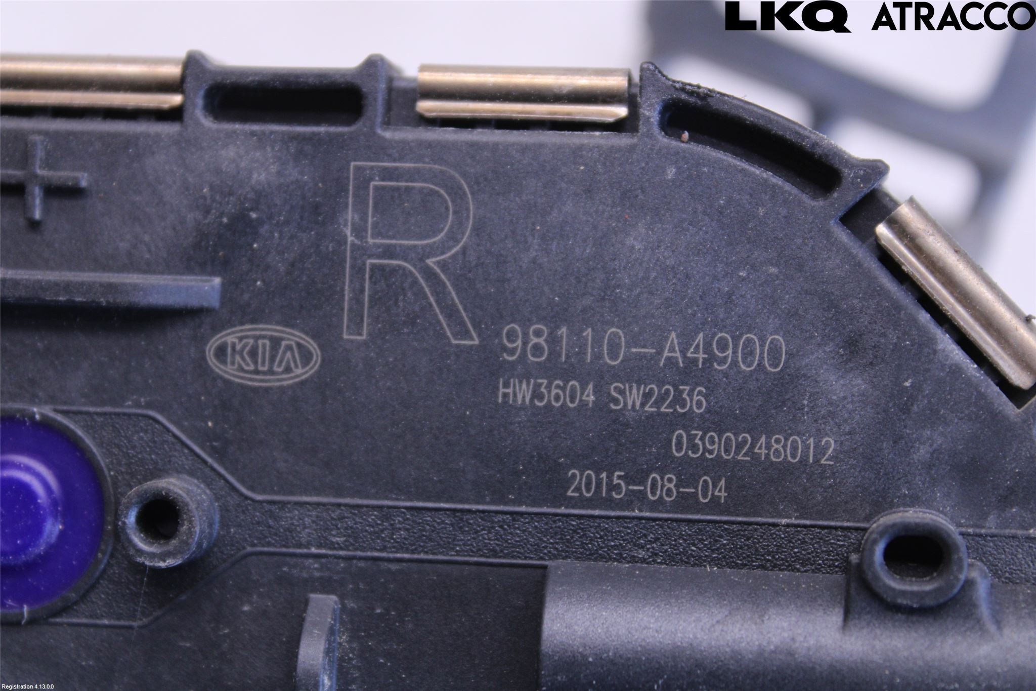 Kia CARENS III 13-19 Torkarmotor Vindruta