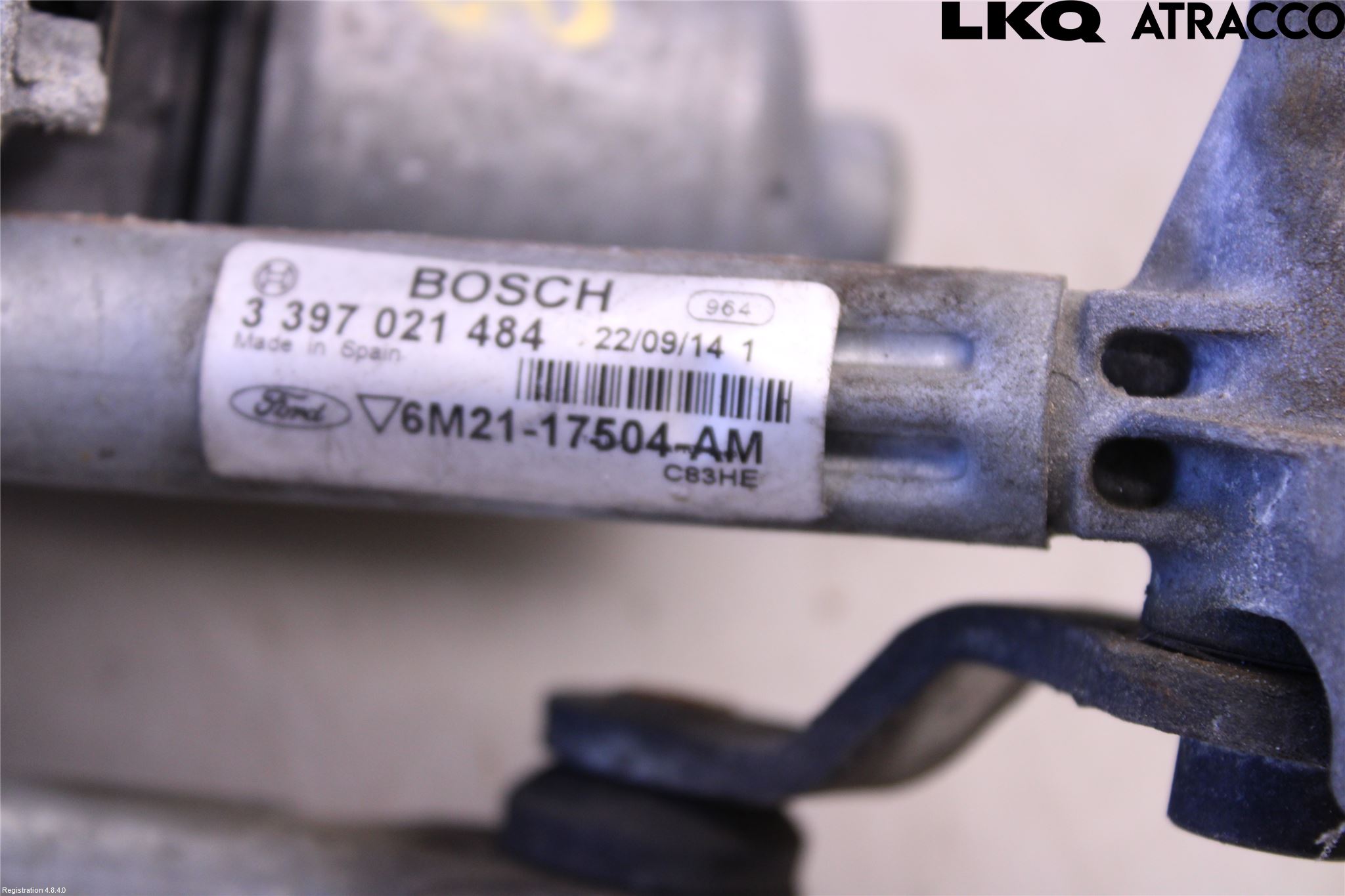 Ford S-MAX 06-15 Torkarmotor Vindruta