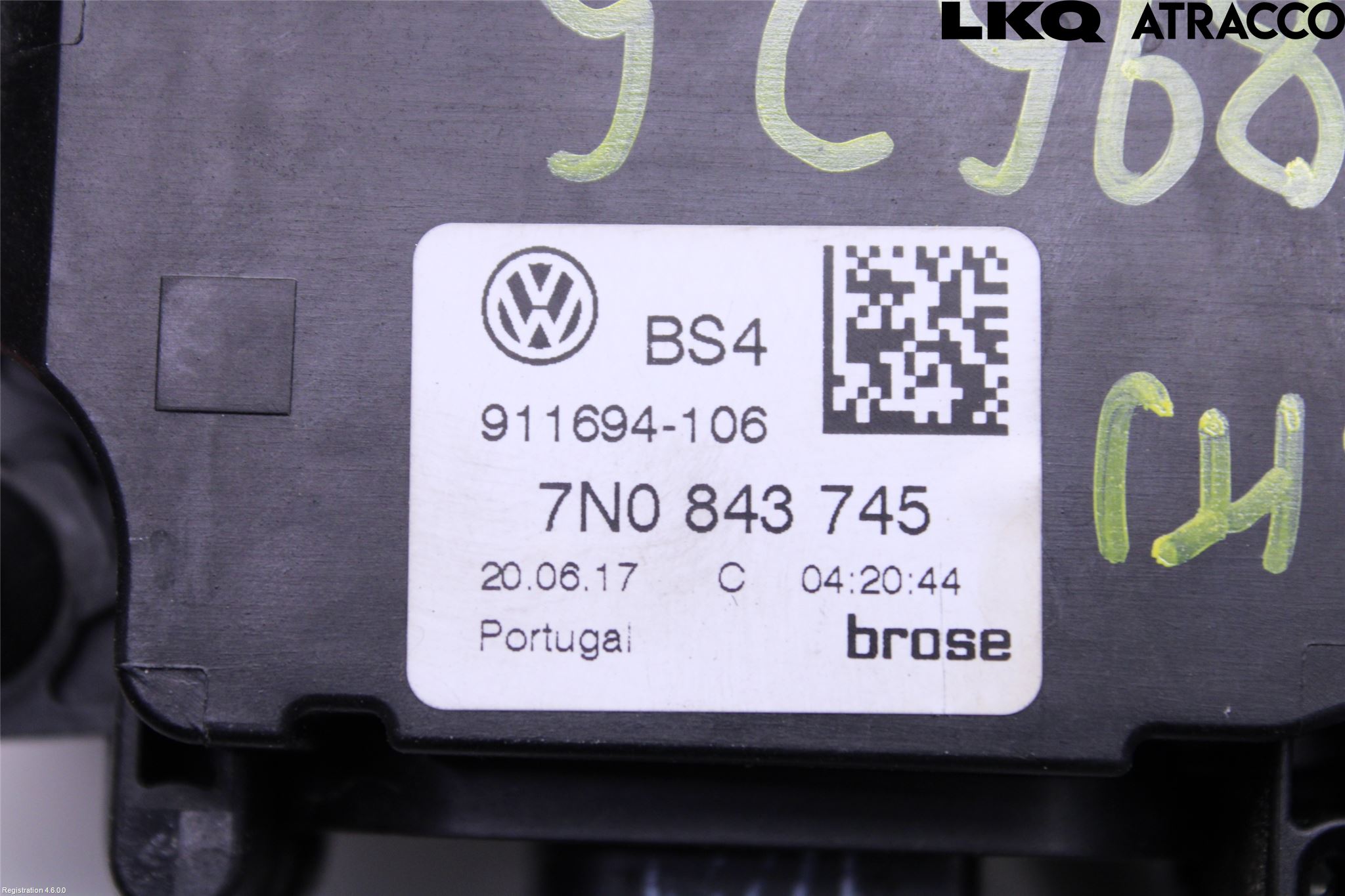 Volkswagen VW SHARAN 11- Centrallåsmotor Höger