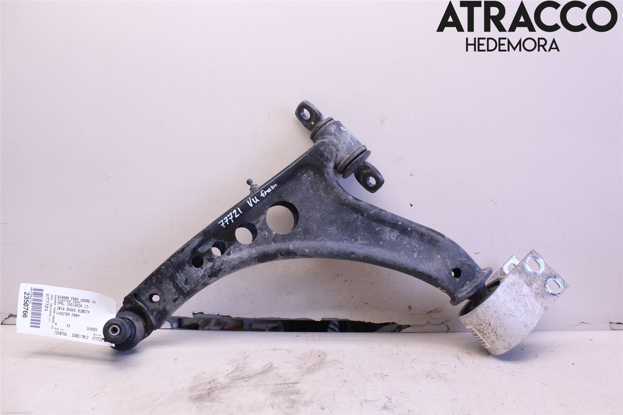 Opel INSIGNIA 17- Bärarm Fram Undre Vä