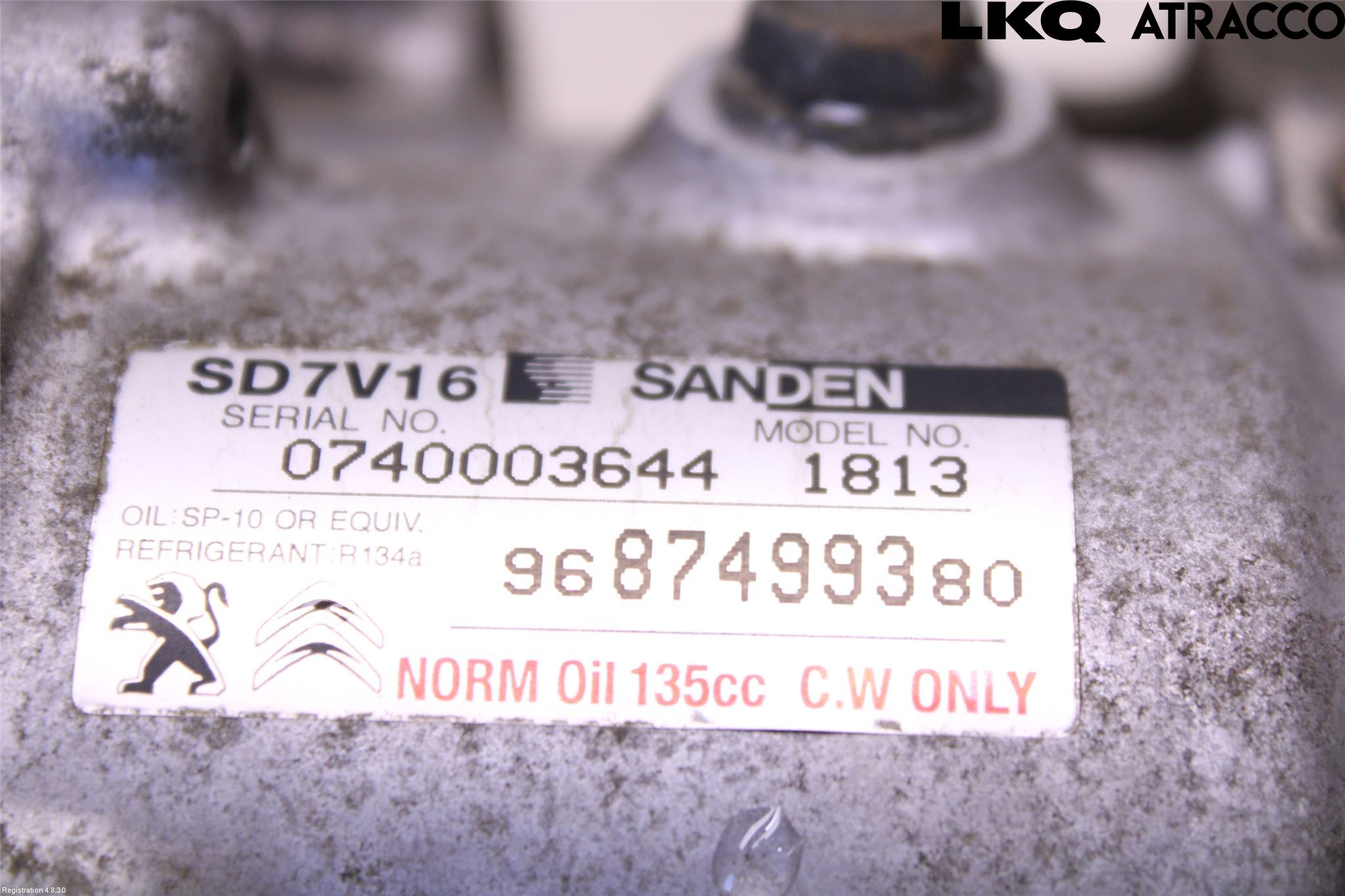 Citroen JUMPY 07-16 Ac Kompressor