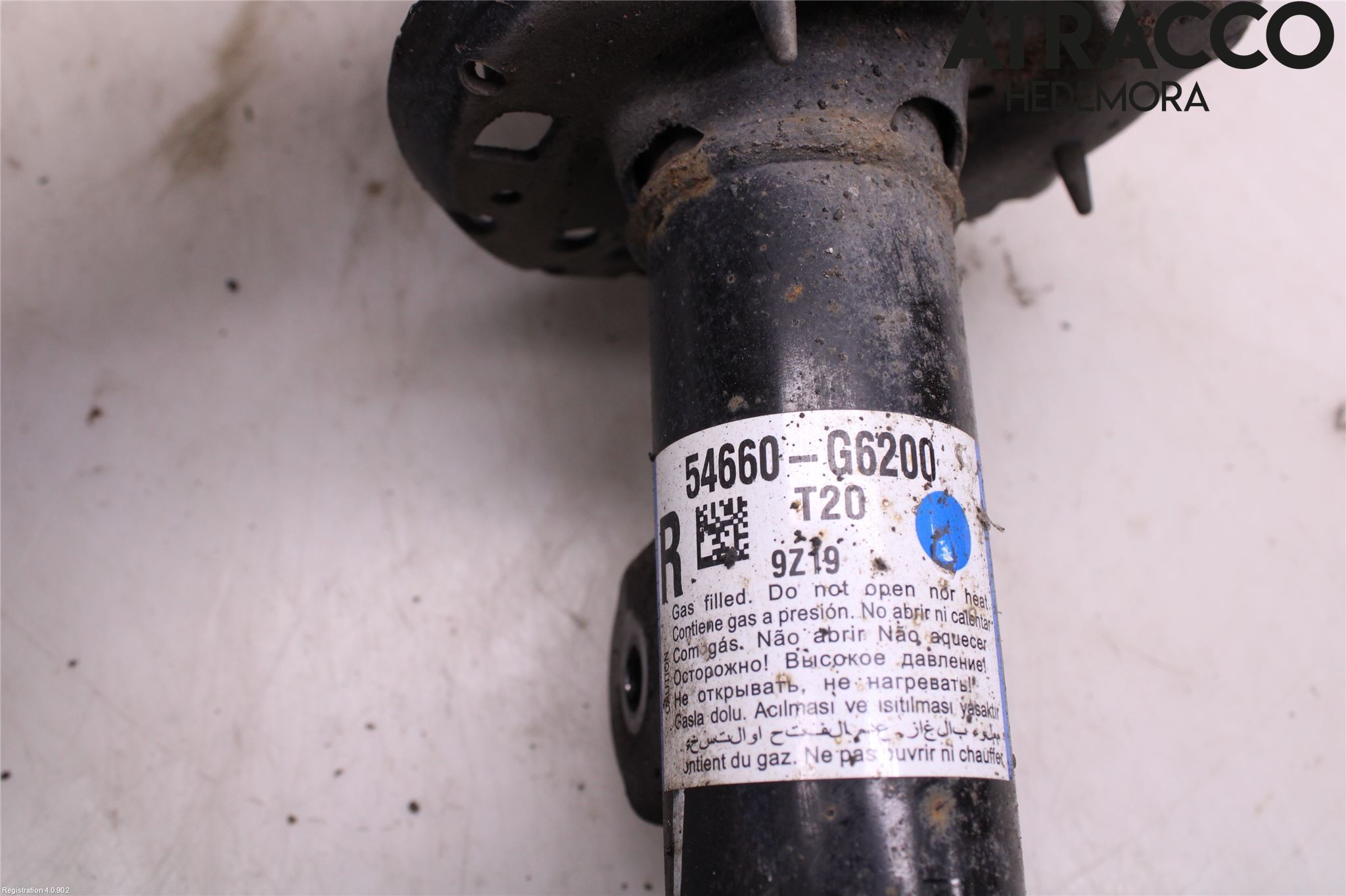 Kia PICANTO 17- Fjäderben Fram Höger