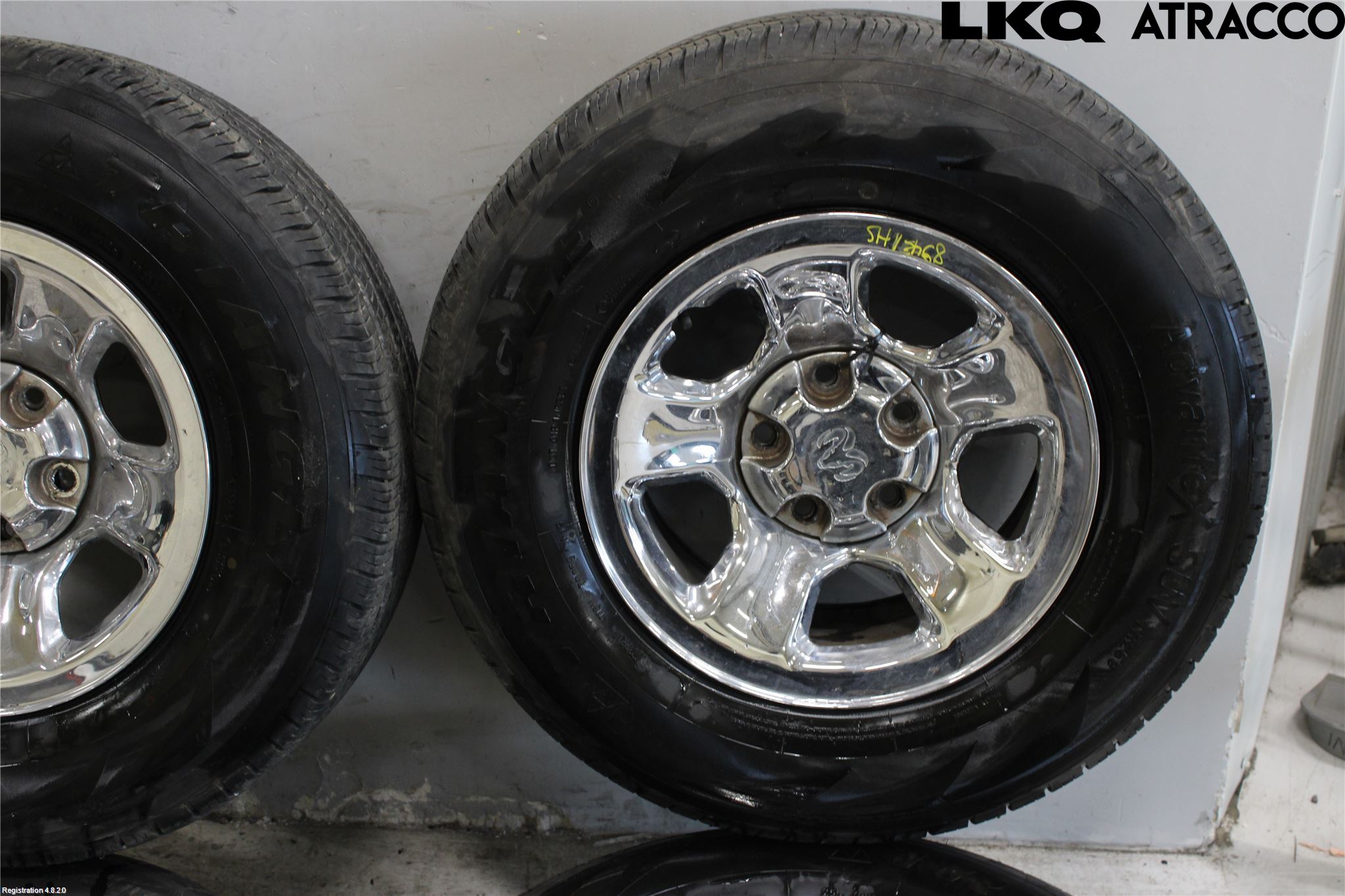 Dodge PICK UP RAM 81- Sommardäck Plåtfälg 4St