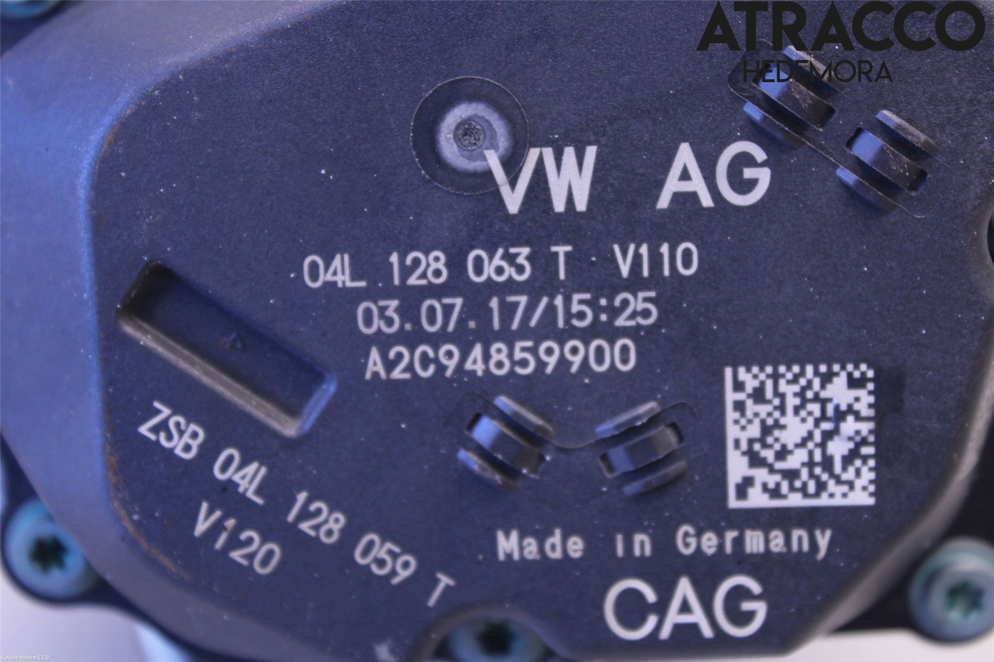 Audi A4/S4 B9 16-19 Injspjällhus