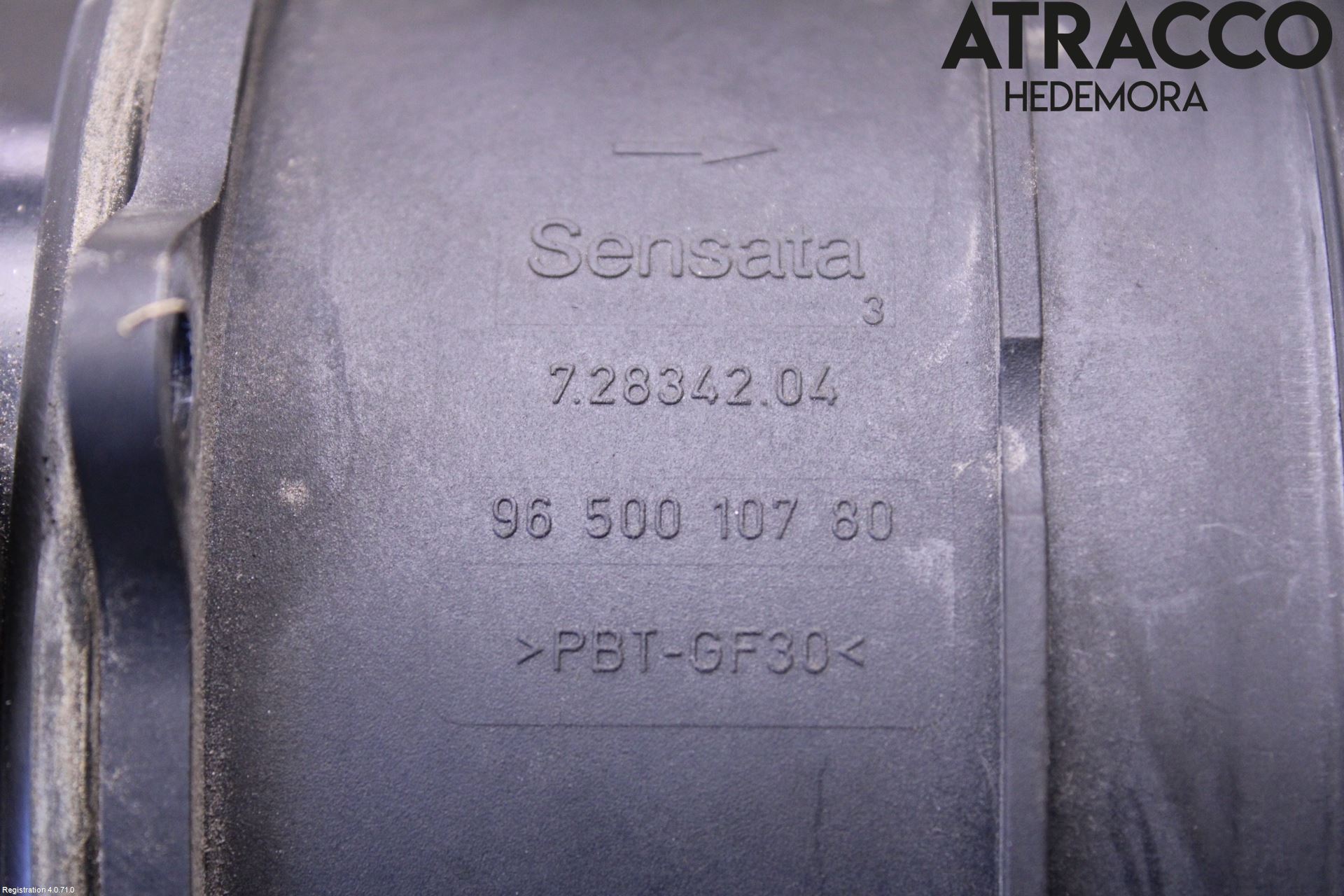 Peugeot PARTNER   03-08 Injluftmassamätare