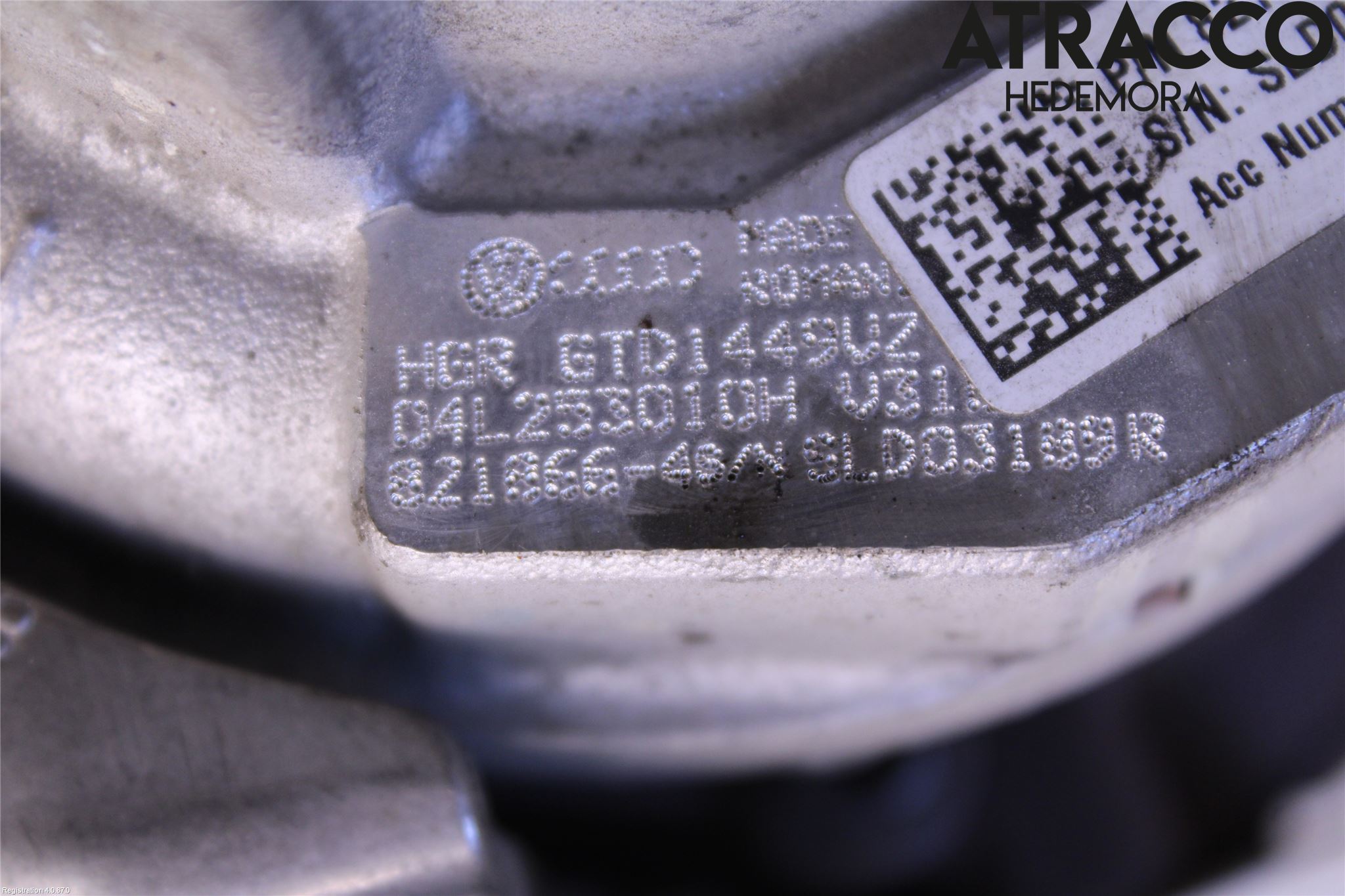 Volkswagen VW TIGUAN 07-16 Turboaggregat