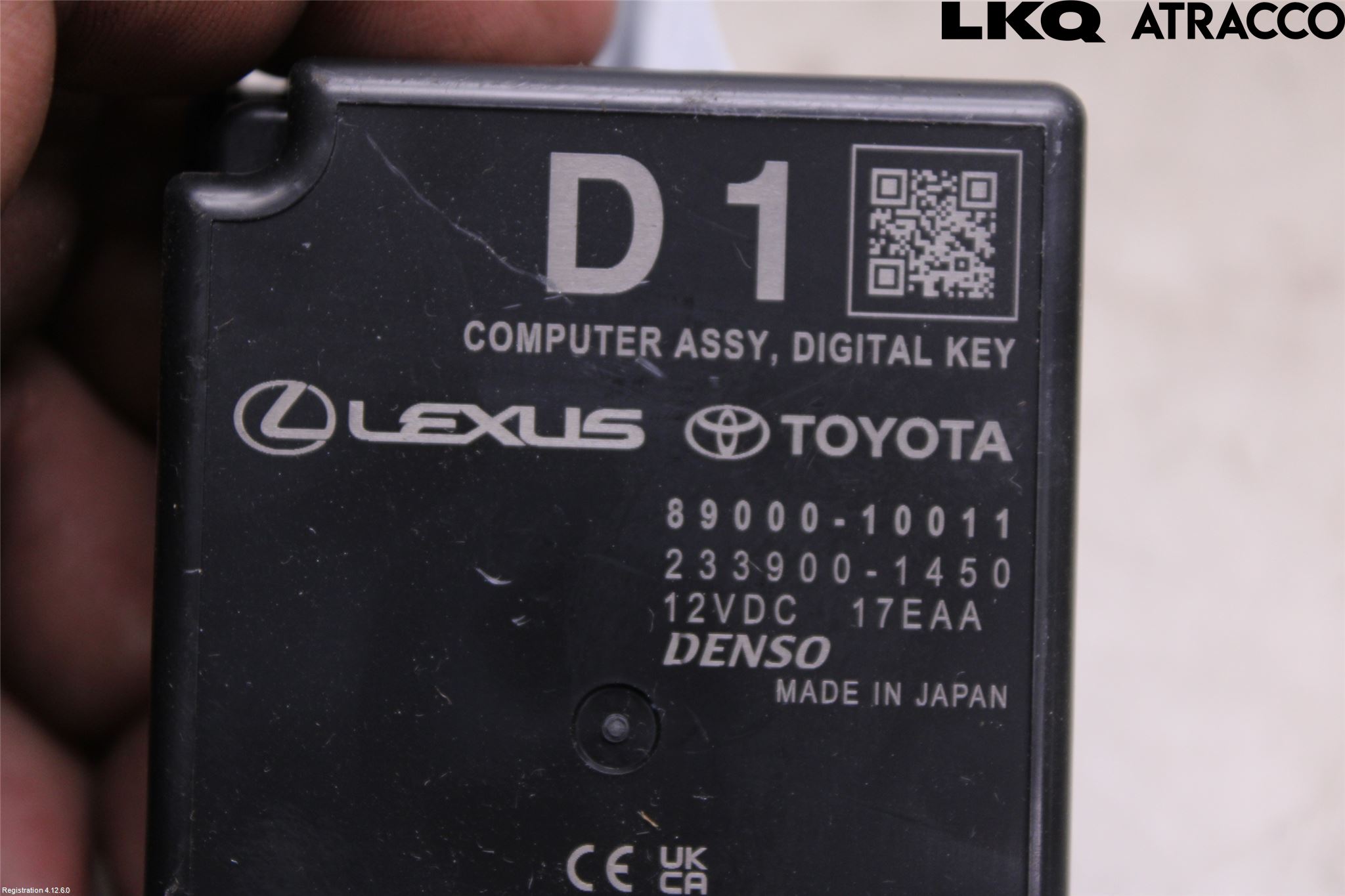 Toyota C-HR 24- Styrenhet Nyckellöst System