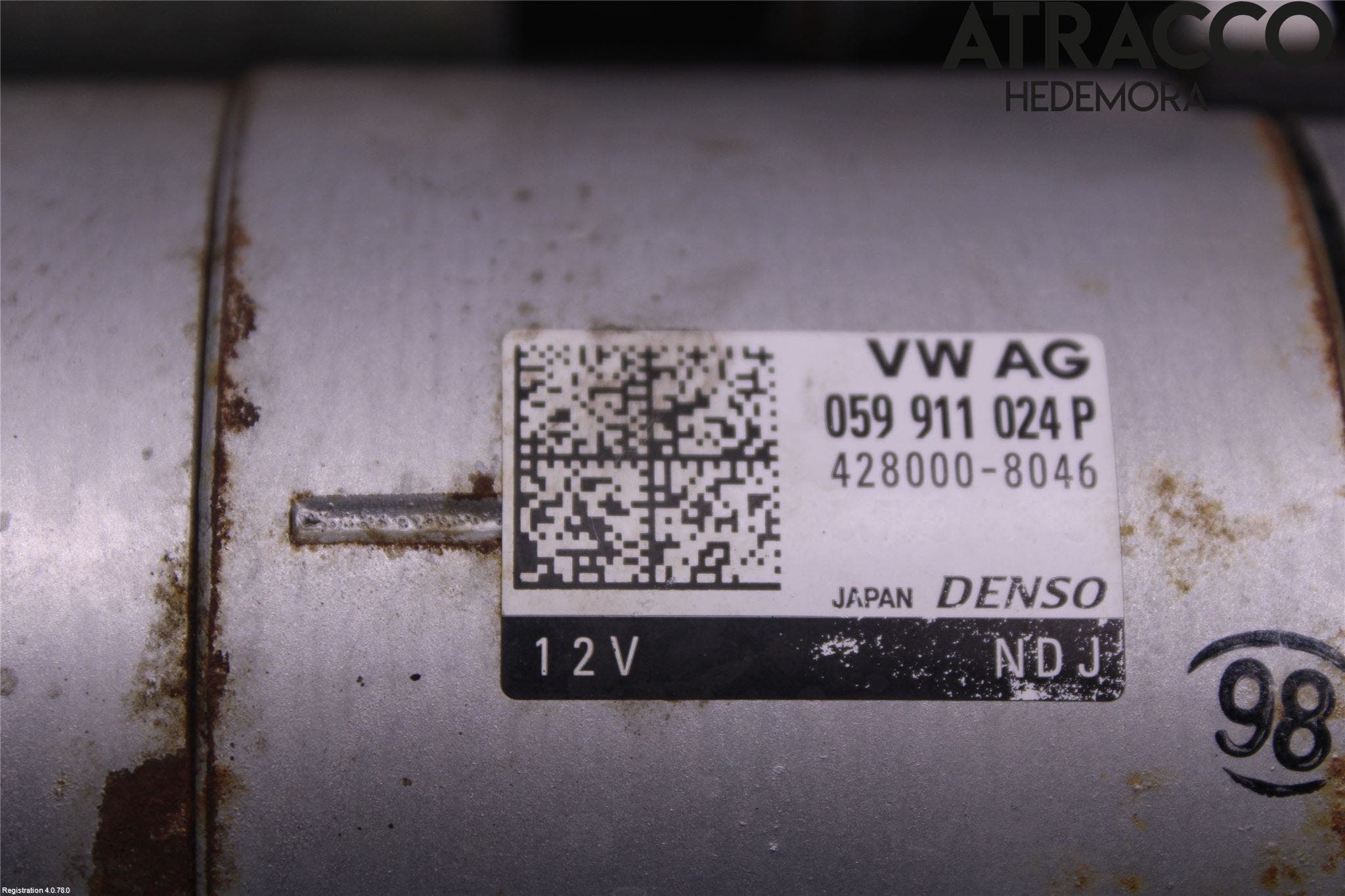 Audi A6/S6 4G 11-18 Startmotor Diesel