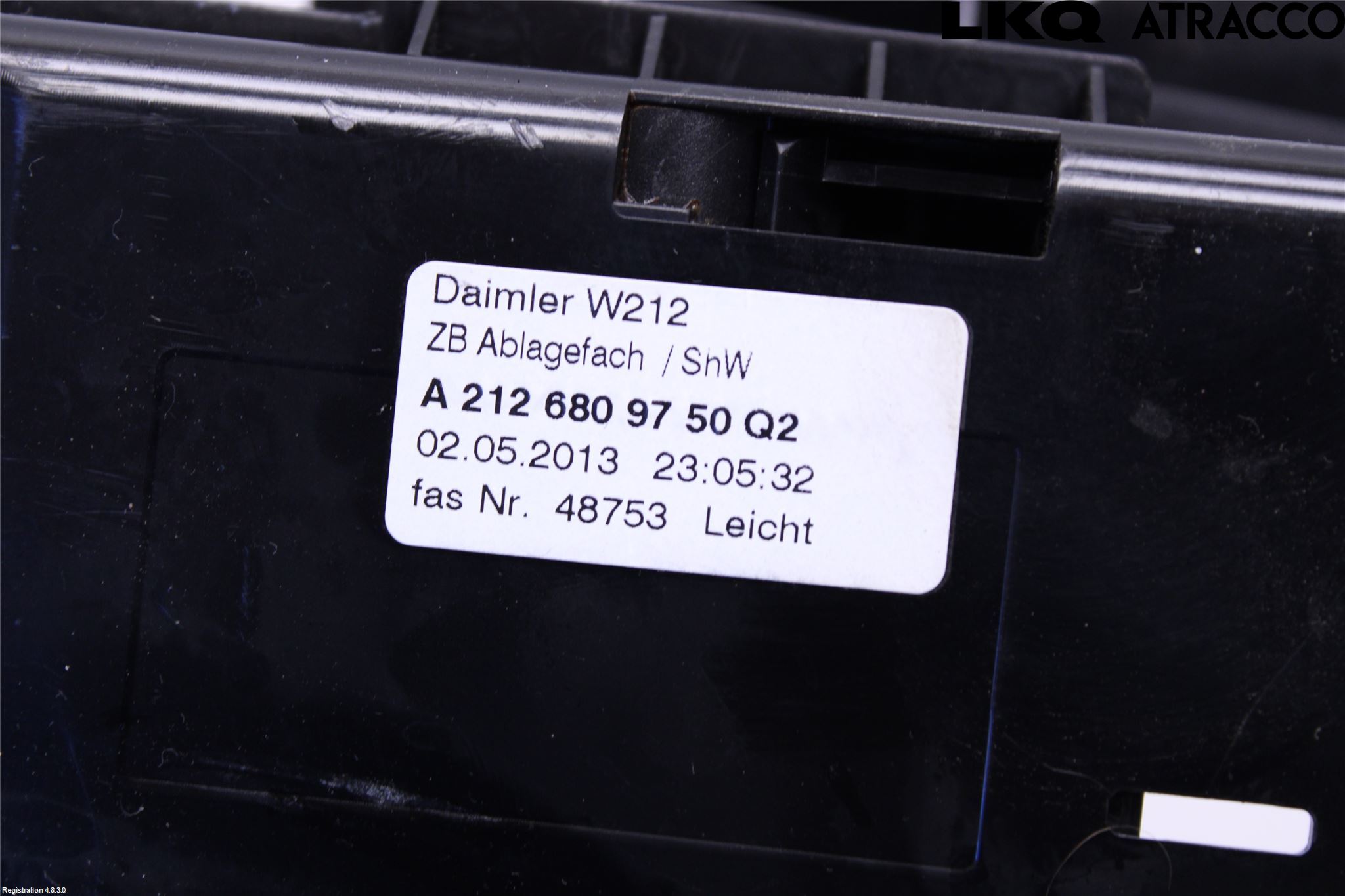 Mercedes-Benz MB E-KLASS (W212) 09-16 Verktygsfack-Förvaring