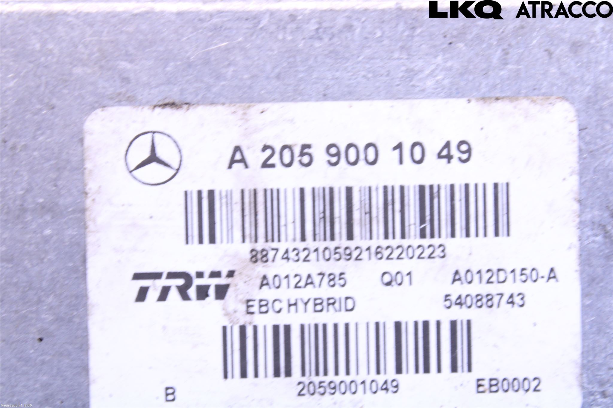 Mercedes-Benz MB C-KLASS (W205) 14-21 Abs Hydraulaggregat