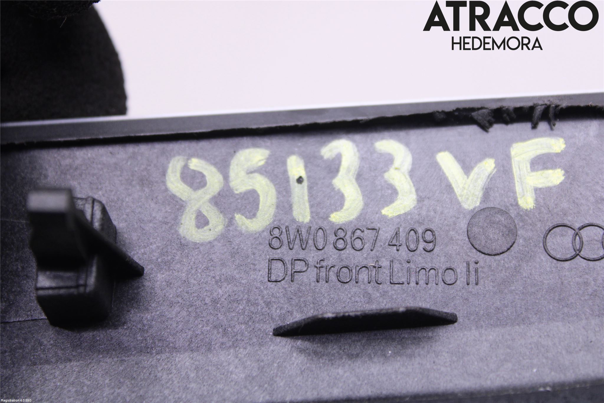 Audi A5 17- Dörr Dekorlist Fram Vä