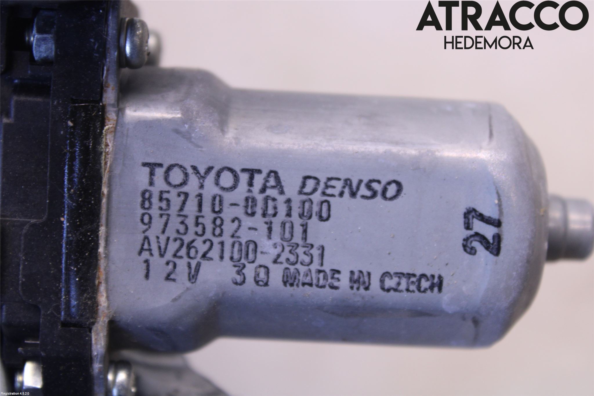 Toyota YARIS XP130 12-14 Fönsterhiss El Kompl