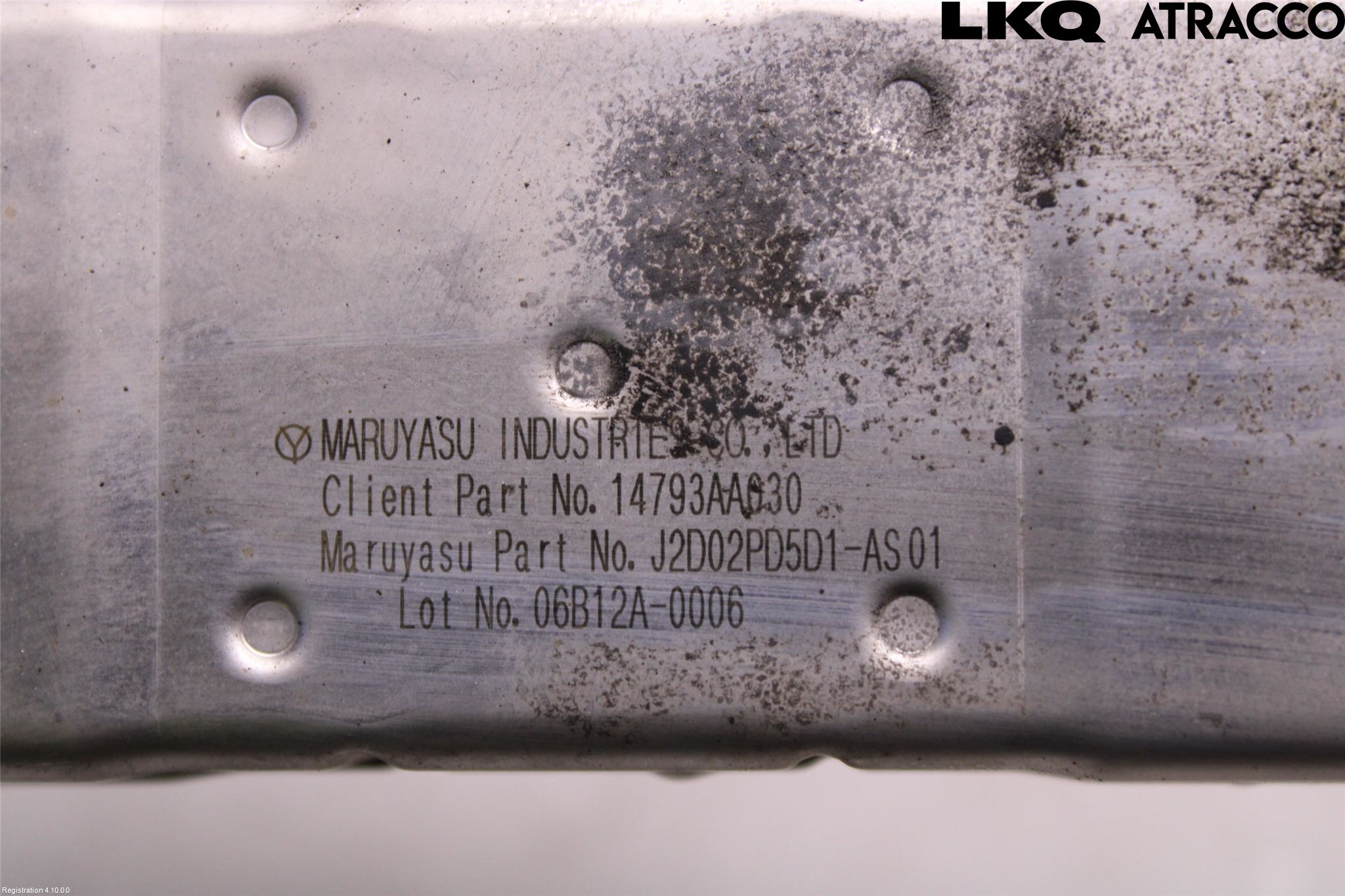 Subaru OUTBACK 10-15 Avgaskylare