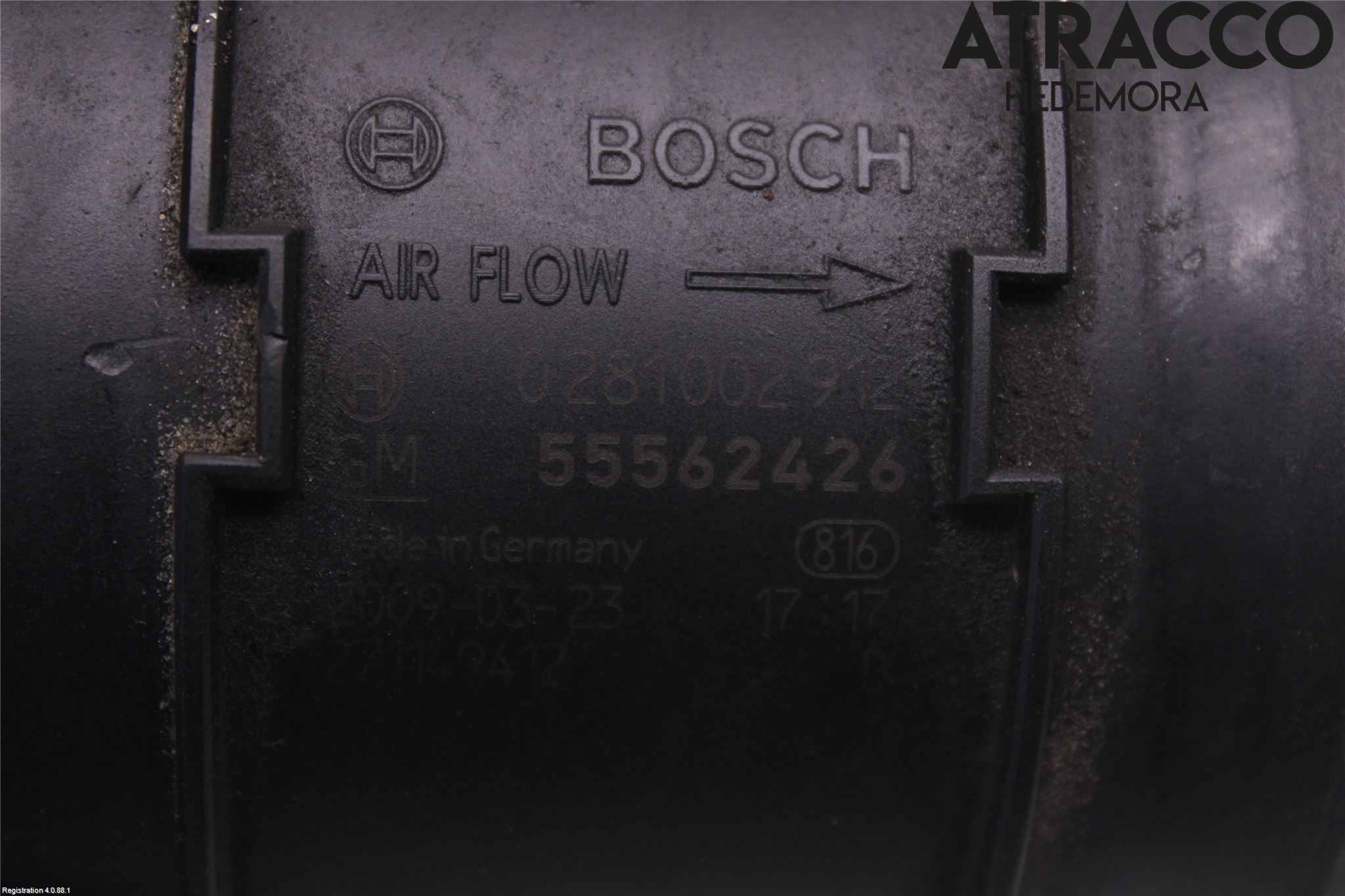 Opel INSIGNIA 09-16 Injluftmassamätare