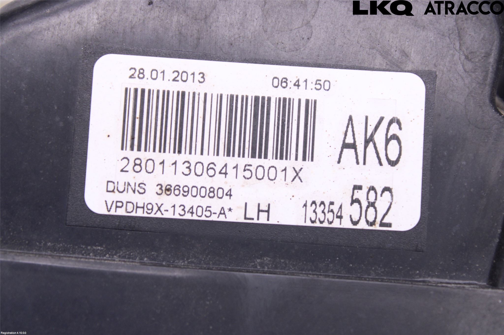 Opel ADAM 13-20 Bakljus Vänster