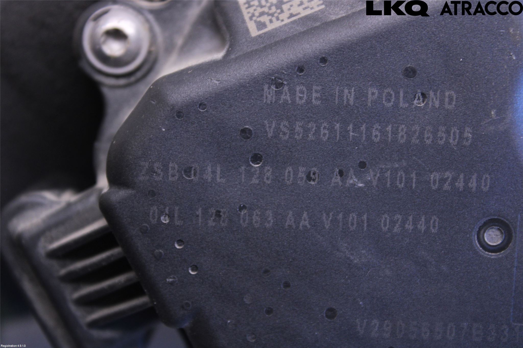 Volkswagen VW CADDY 16-20 Injspjällhus