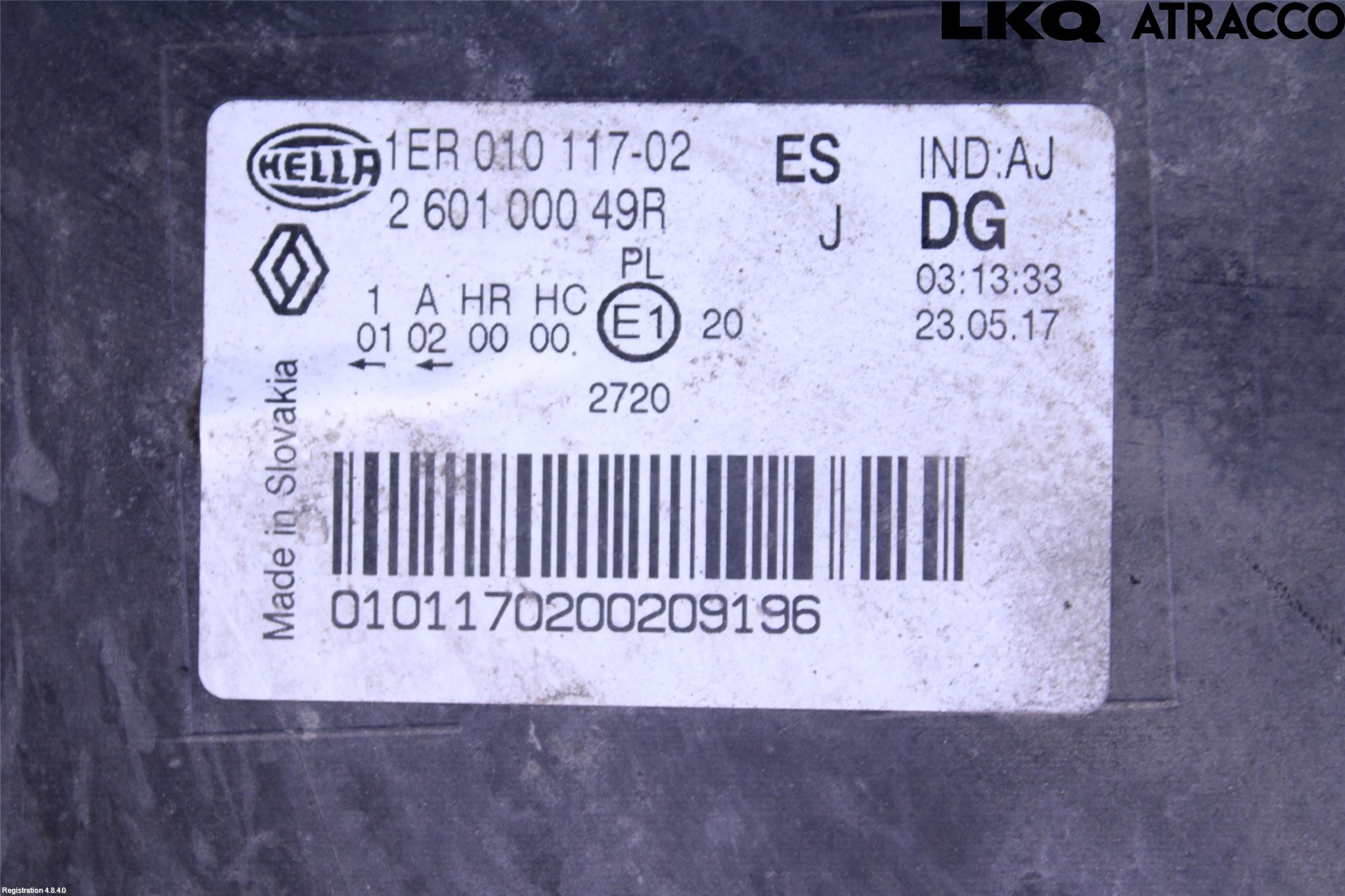 Opel MOVANO B 10-22 Strålkastare Vänster