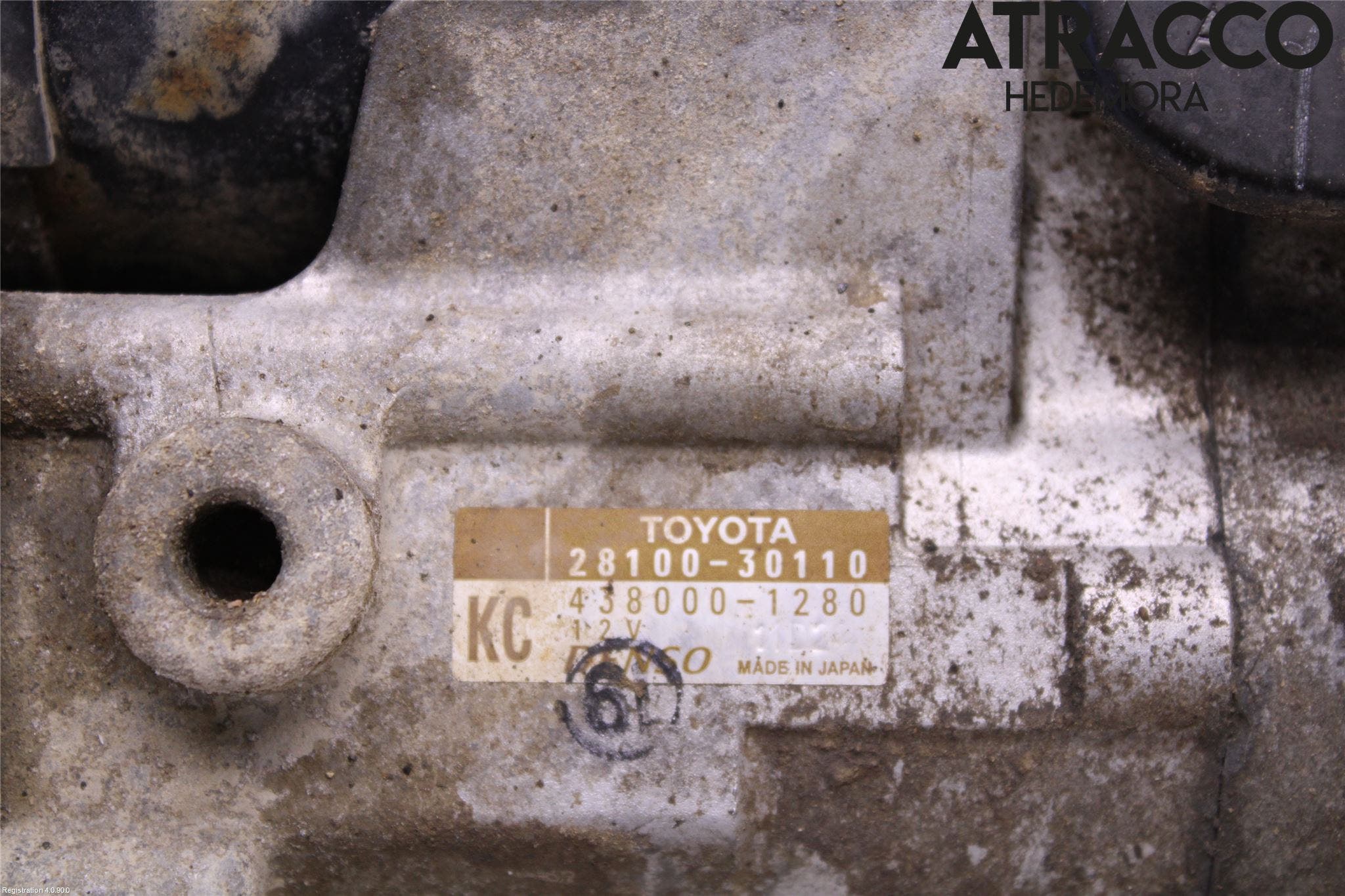 Toyota HILUX 16- Startmotor Diesel