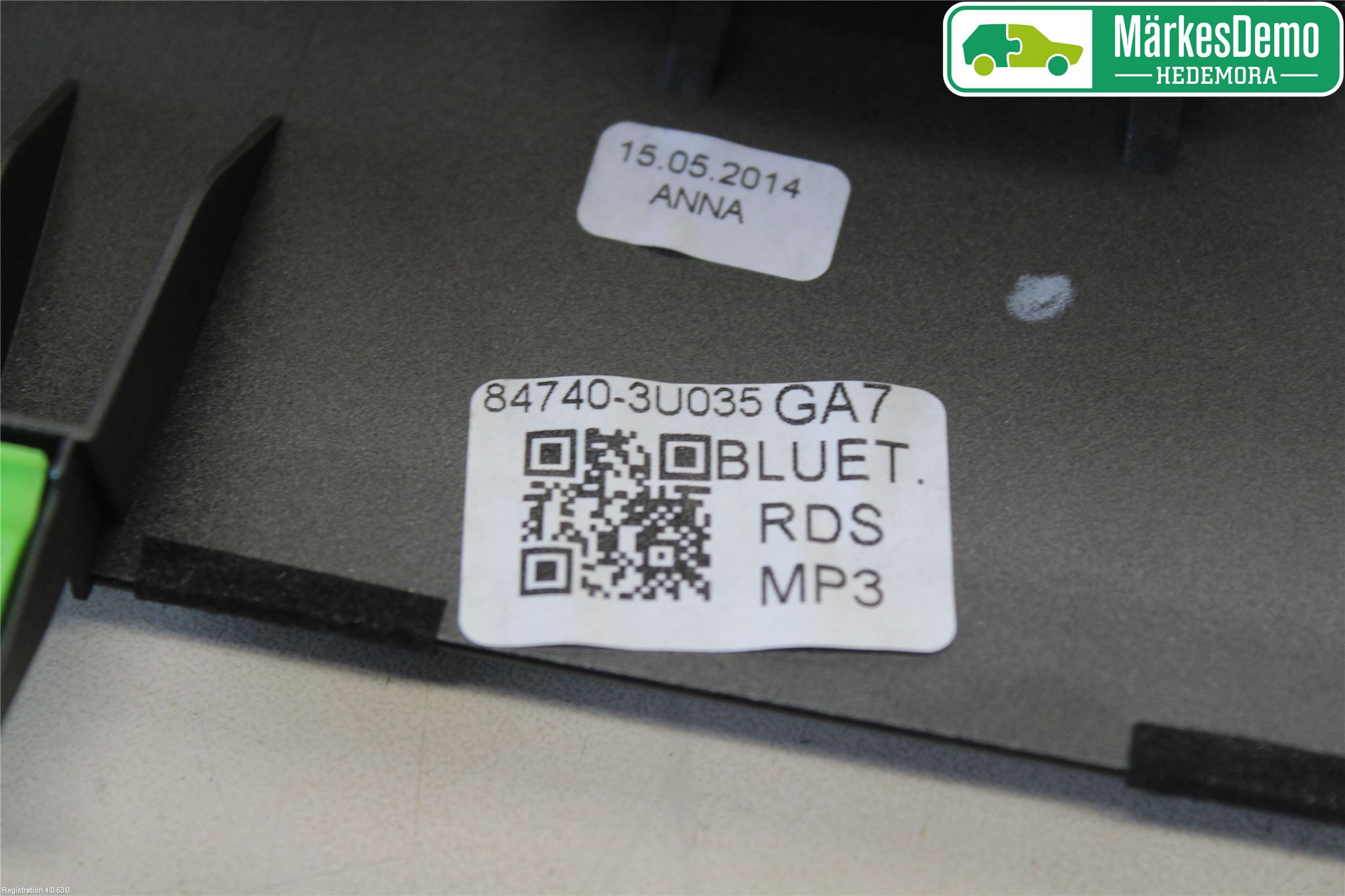 Kia SPORTAGE (SL) 11-15 Instrument-Radio Sarg