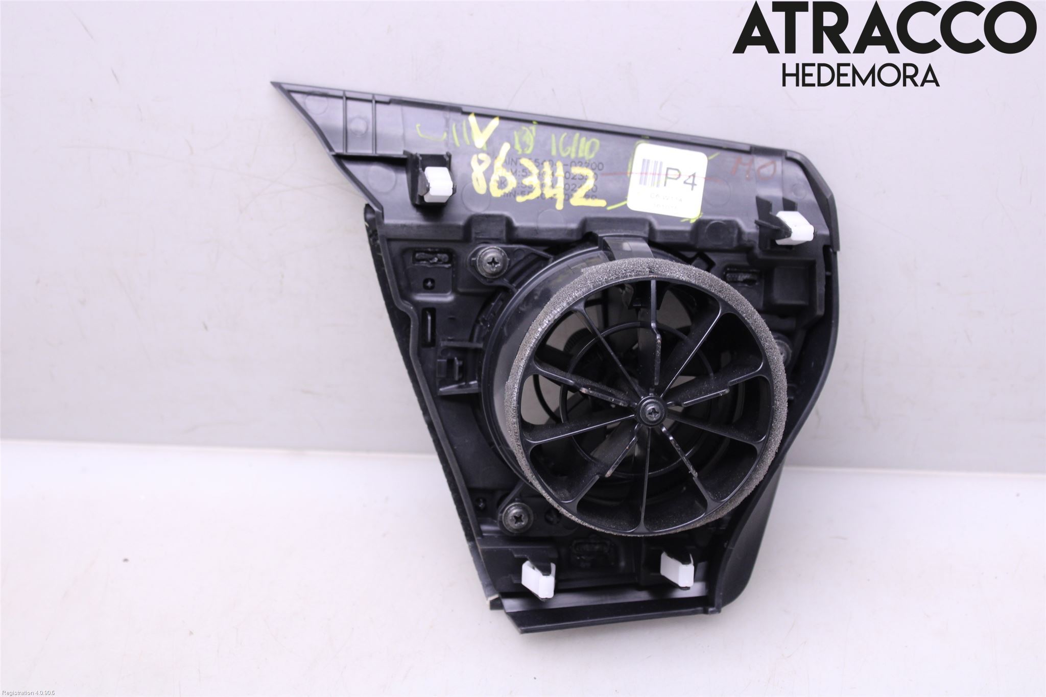 Toyota AURIS 13-19 Defrosterkanal-Munstycke