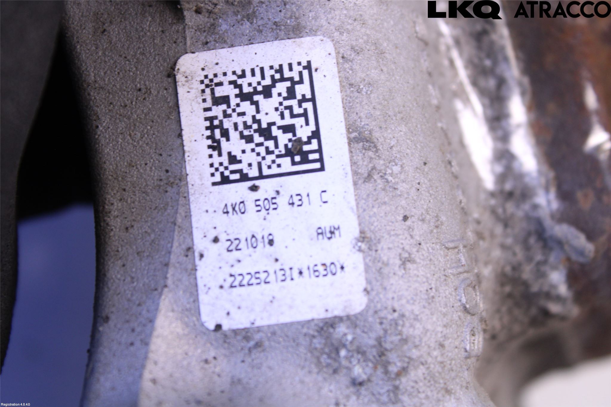 Audi A6 F2/C8 19- Hjullagerhus-Spindel Vä B