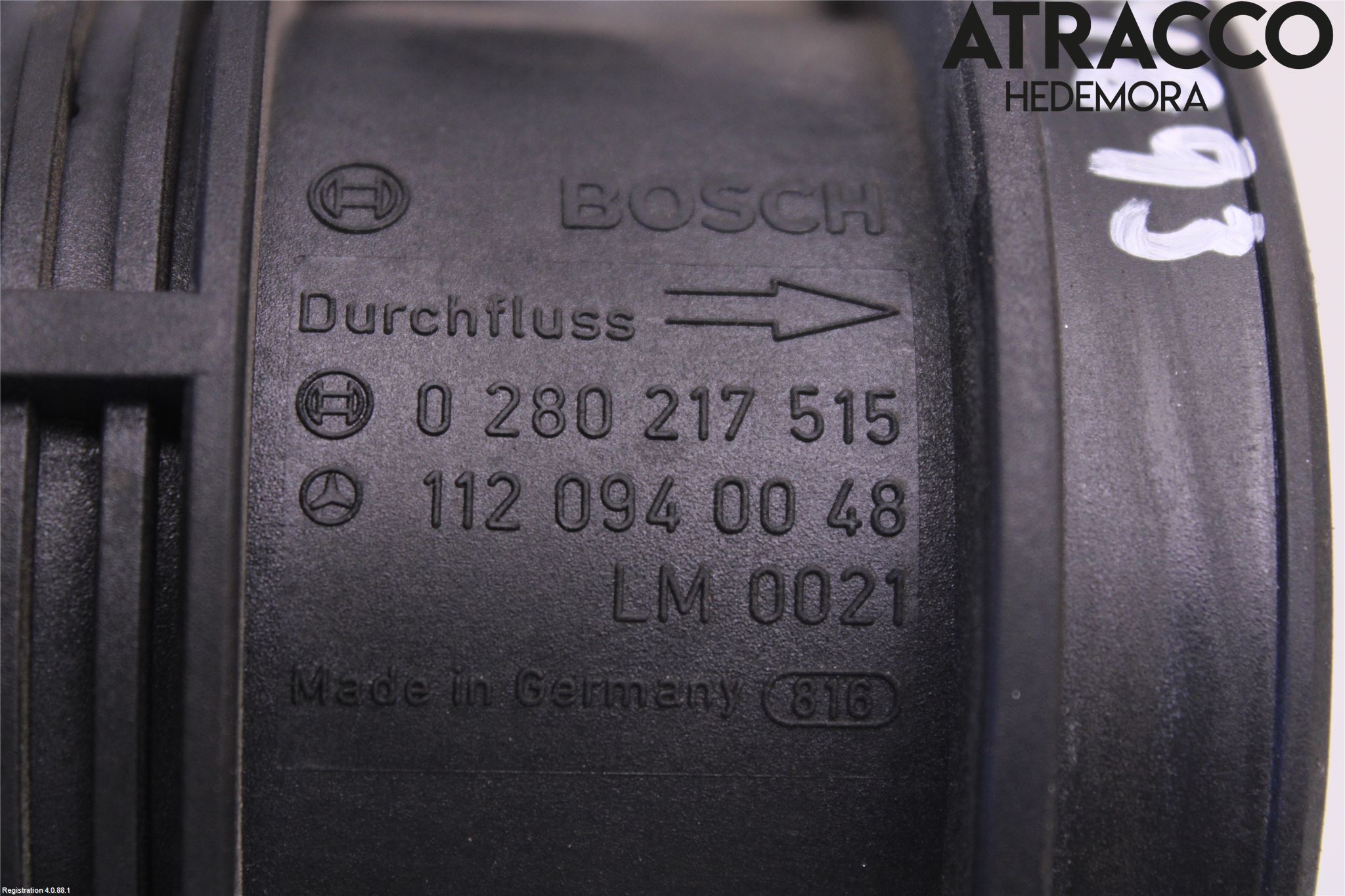 Mercedes-Benz MB CLK (W208) 98-02 Injluftmassamätare
