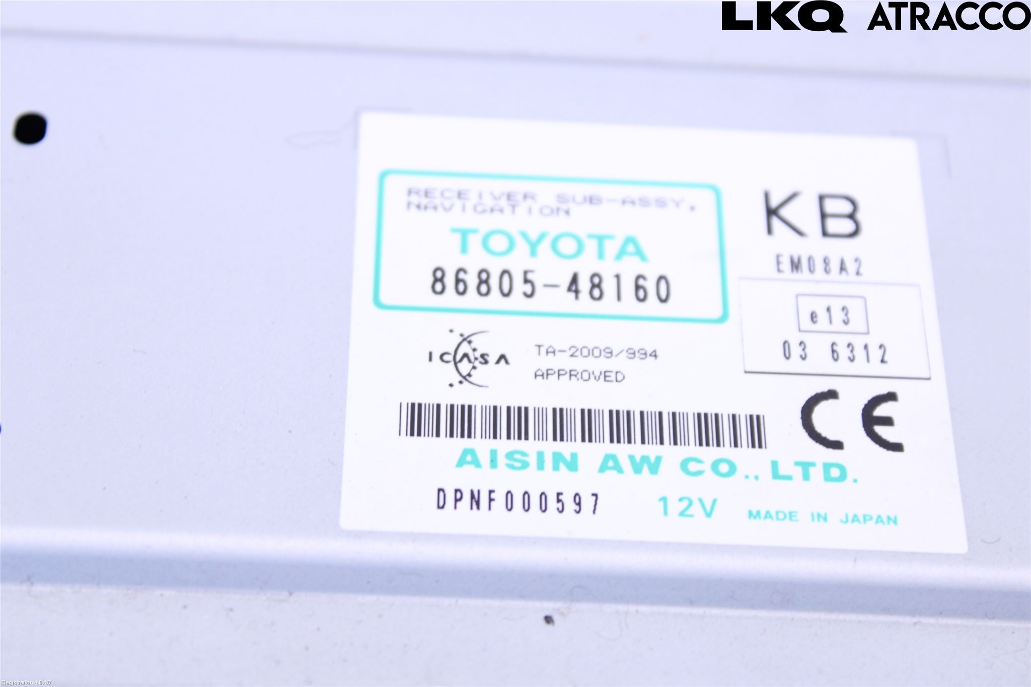 Lexus CT 200h Cd Radio - Multimediapanel