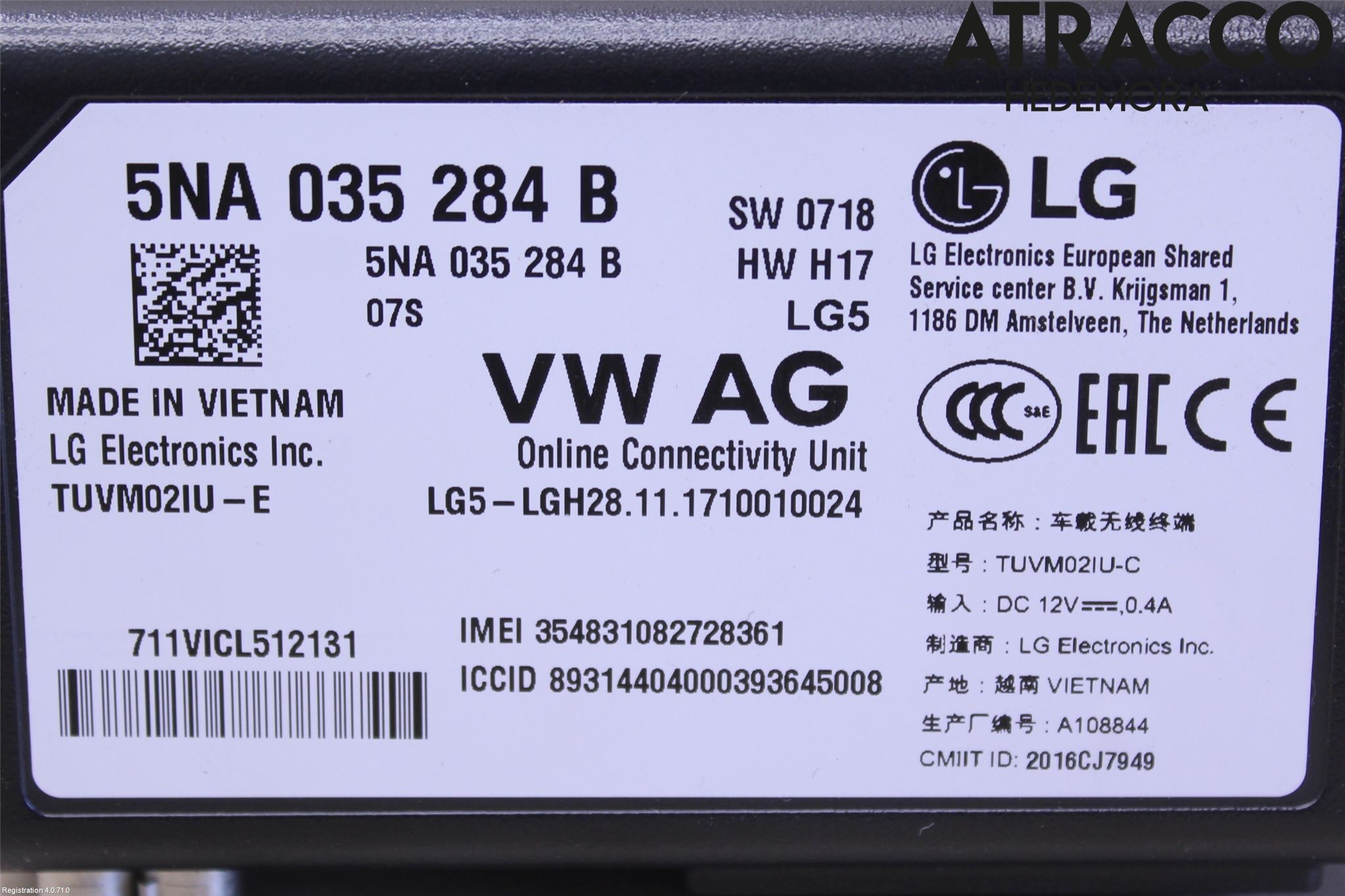 Skoda SUPERB 16-24 Styrenhet Övrigt