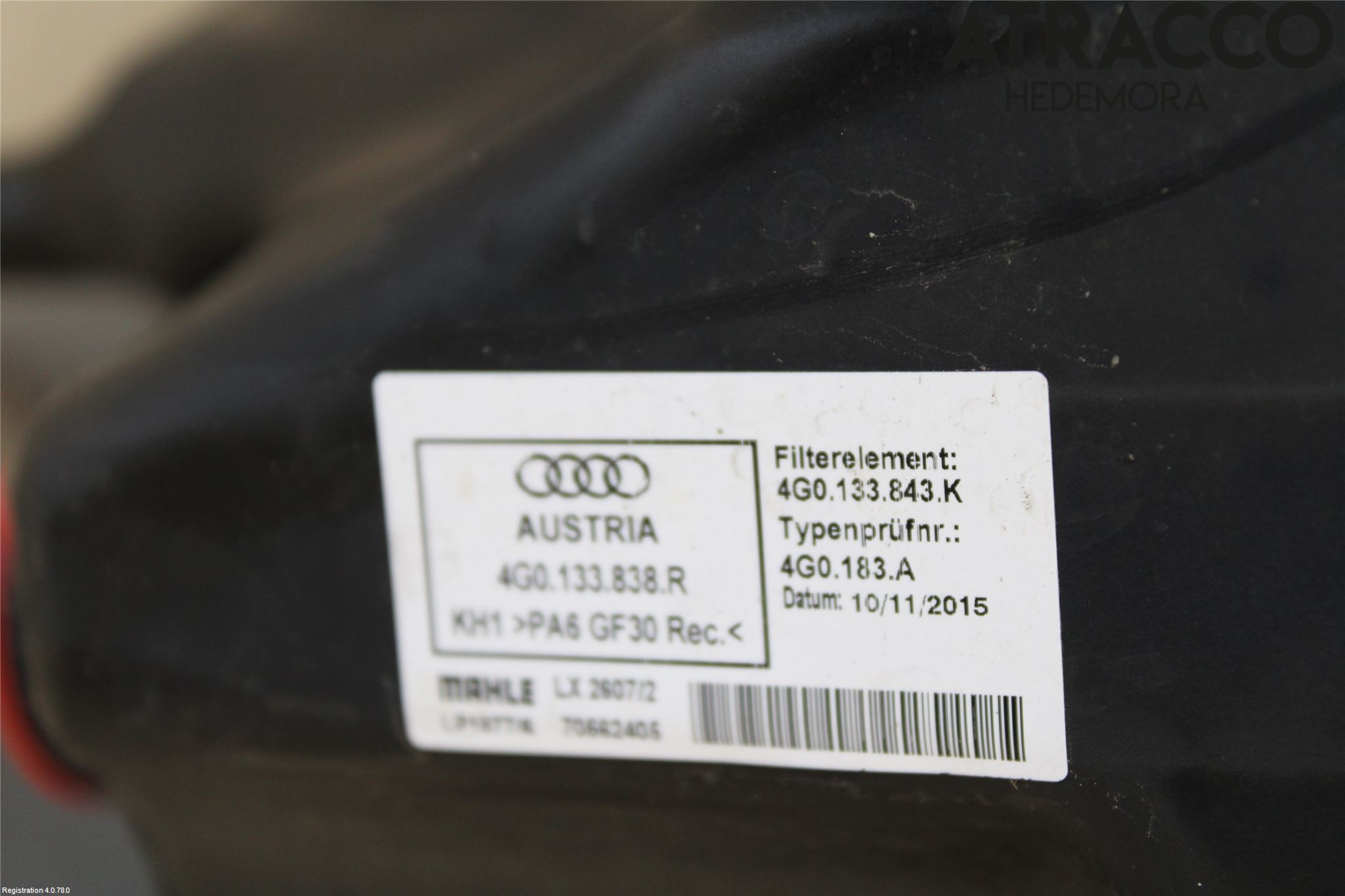 Audi A6/S6 4G 11-18 Luftrenare