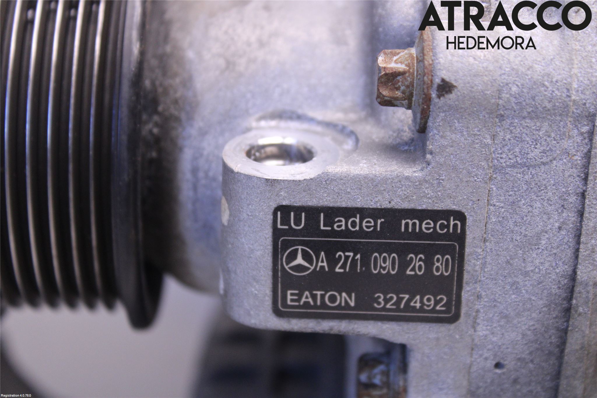 Mercedes-Benz MB C-KLASS (W204) 07-15 Kompressor Remdriven