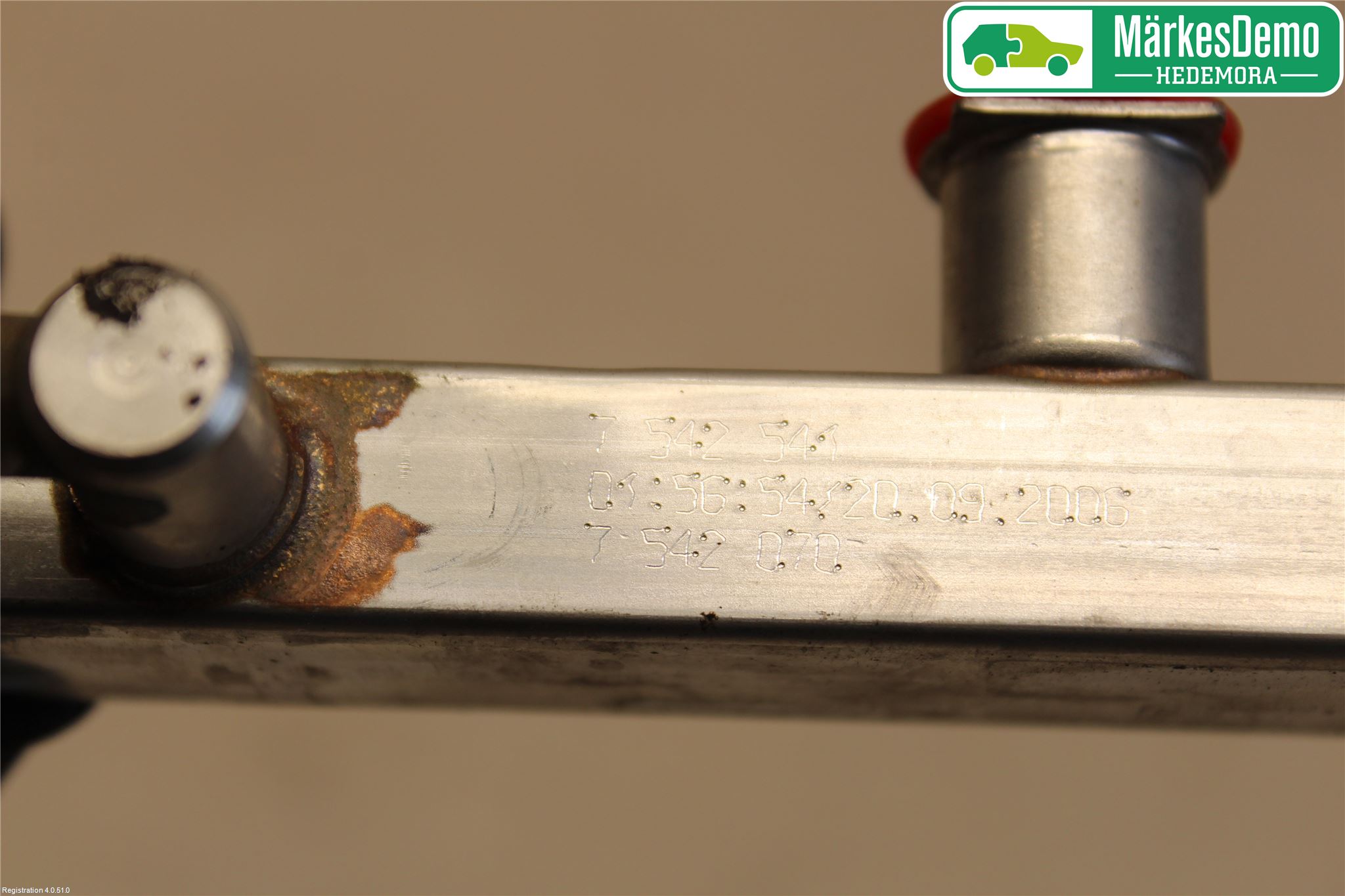 BMW 5 E60/61 Sed/Tou 02-10 Injspridarrör