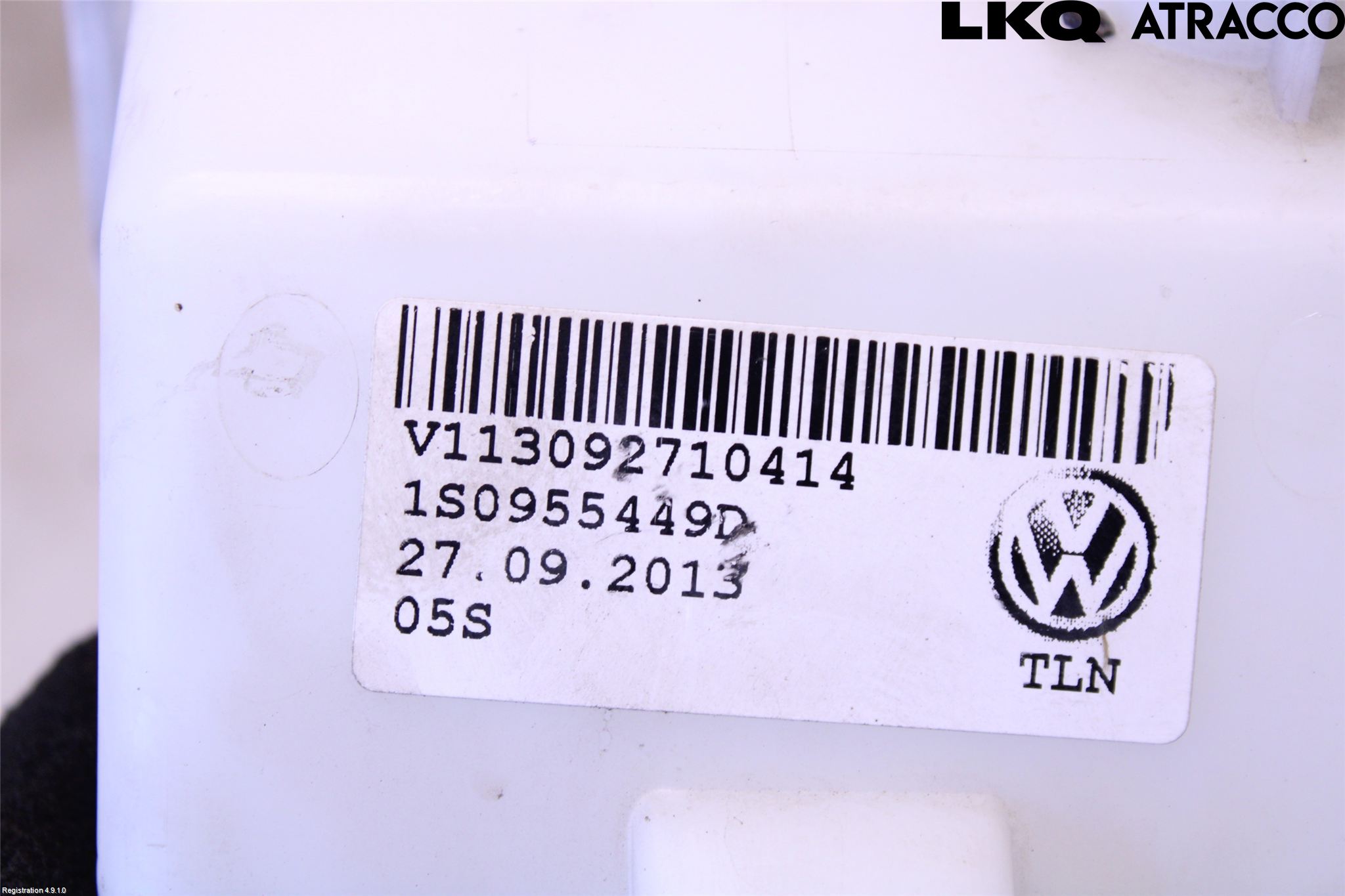 Volkswagen VW UP! / E-UP! Spolartank Vindruta