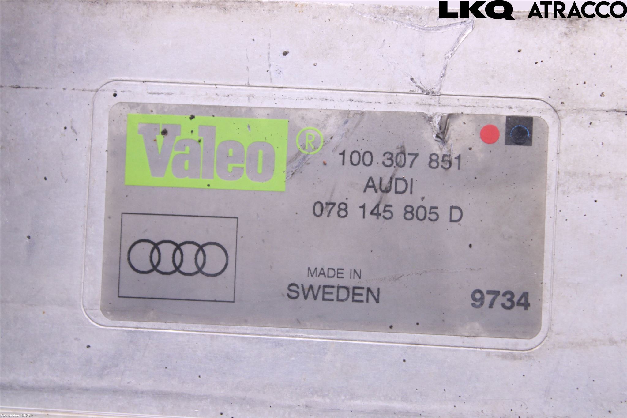 Audi A4/S4 94-99 Laddluft-Intercooler Kyl