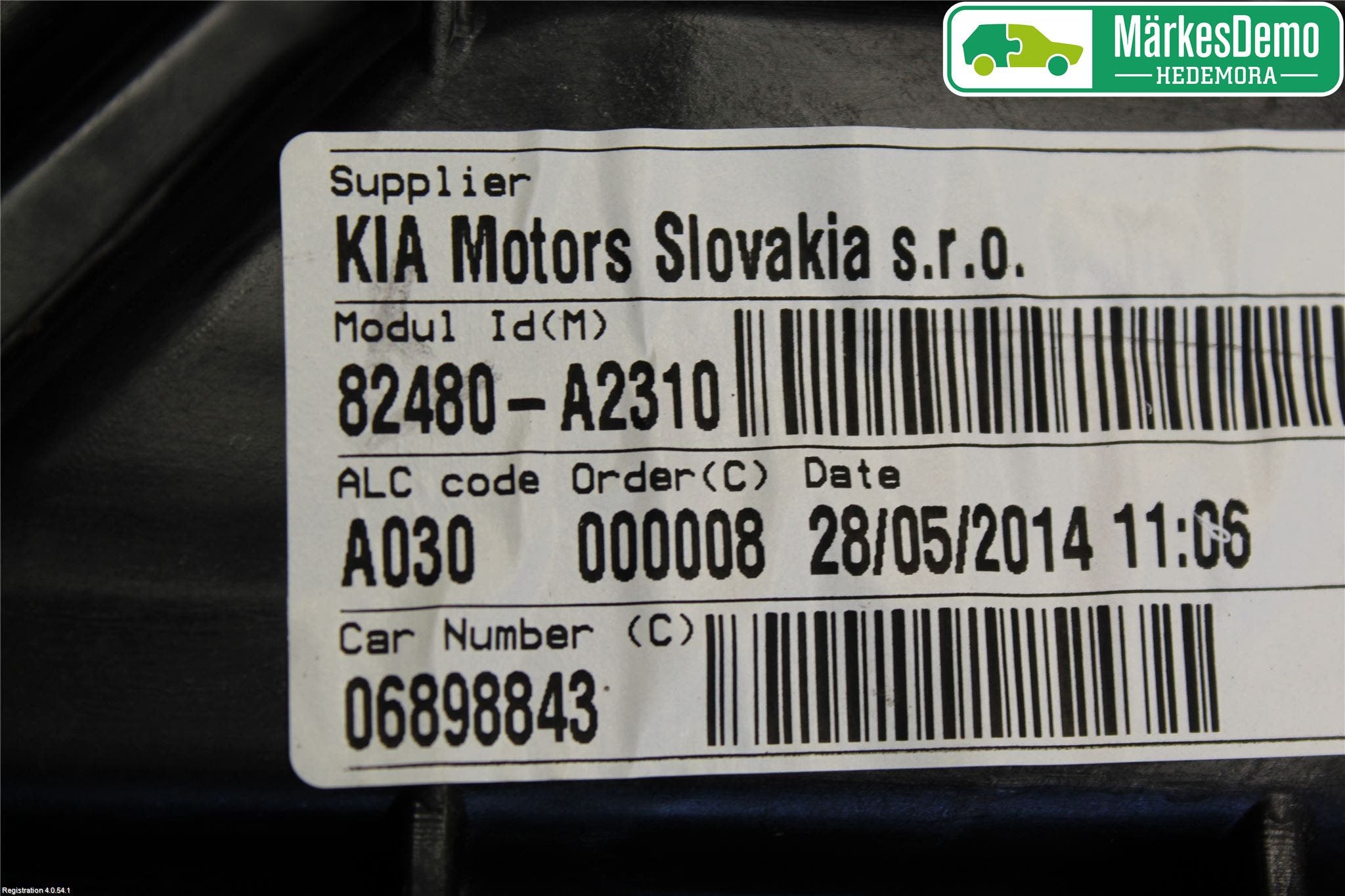 Kia CEED 12-18 Fönsterhiss El Kompl