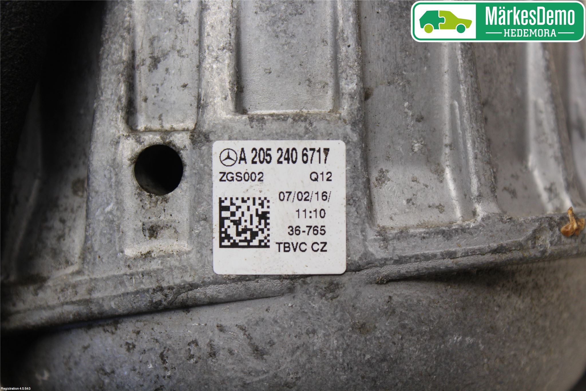 Mercedes-Benz MB C-KLASS (W205) 14-21 Motorkudde