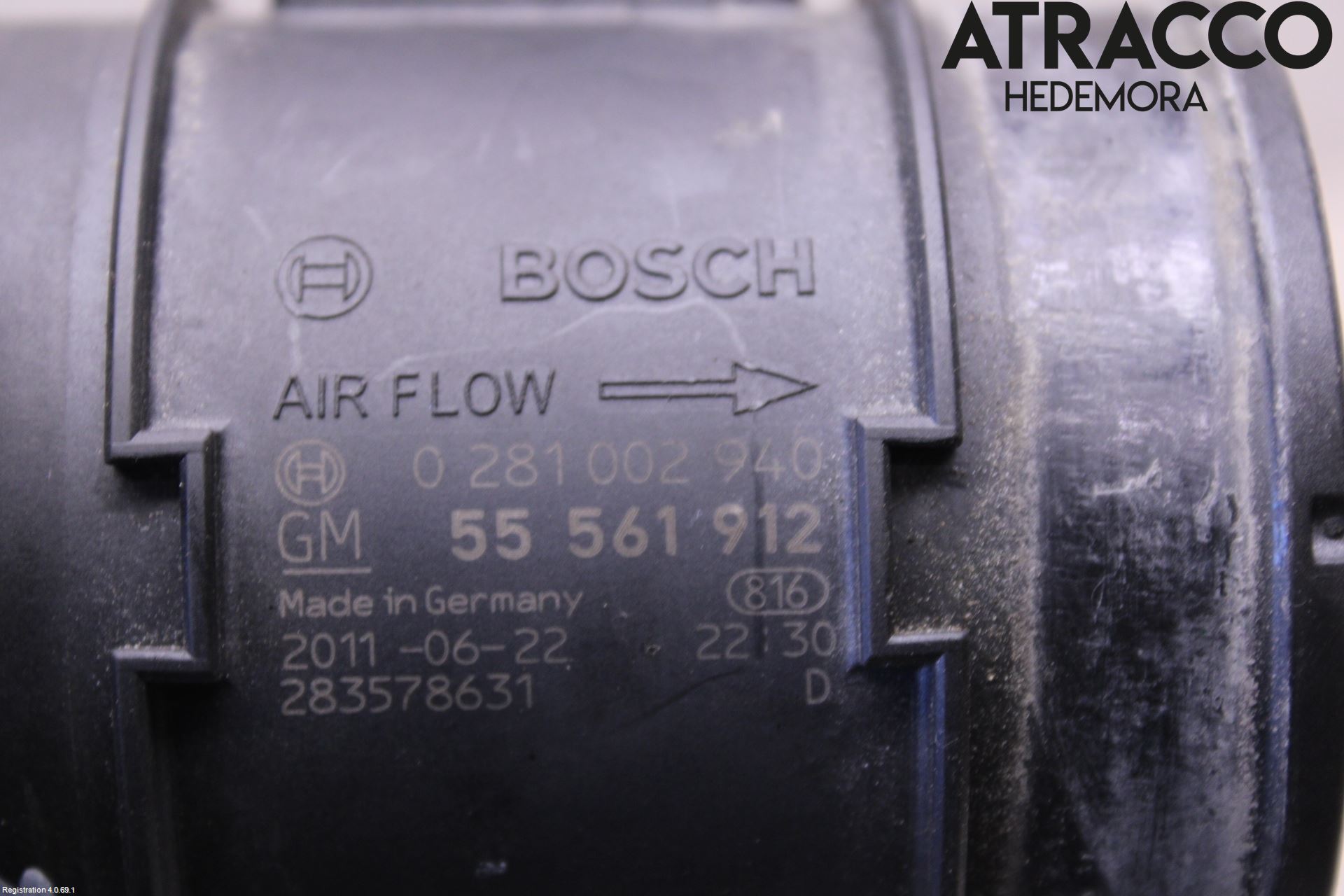 Opel ASTRA J 10-15 Injluftmassamätare