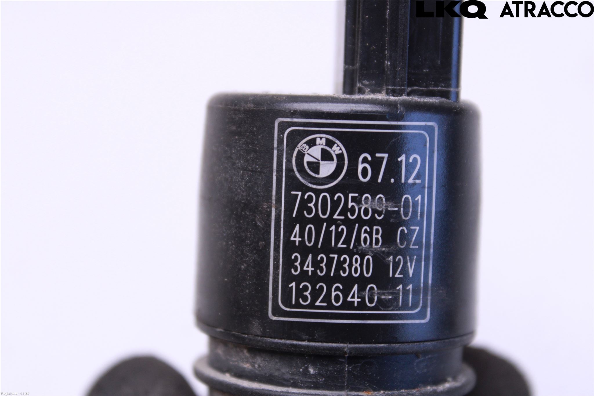 BMW 3 F30/F31/F80 12-19 Spolarpump Vindruta