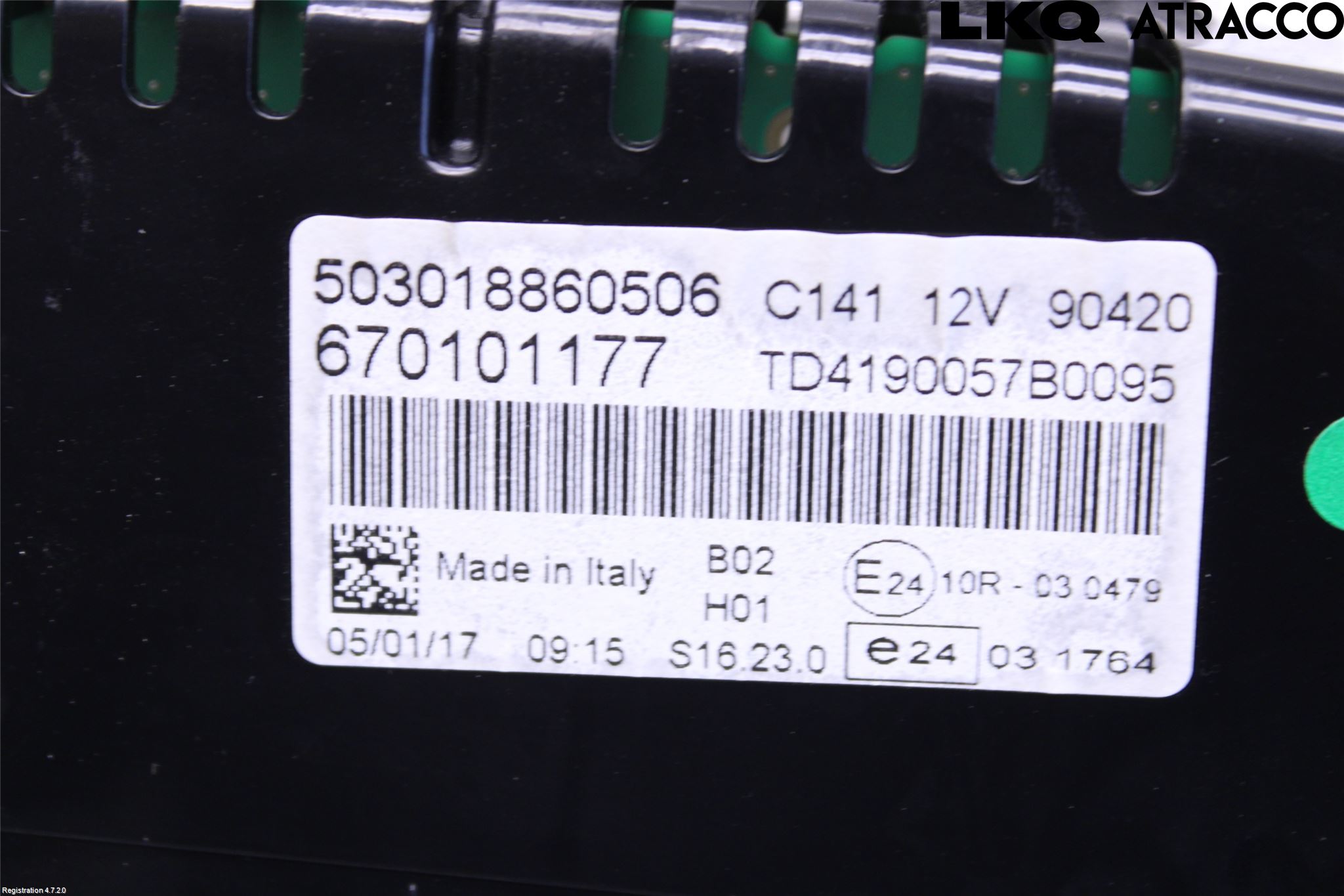 Maserati LEVANTE 16- Instrument Komb