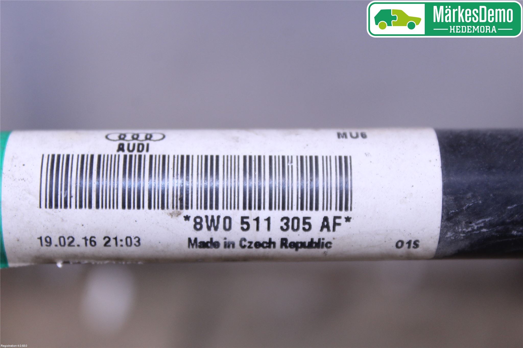 Audi A4/S4 B9 16-19 Krängningshämmare Bak